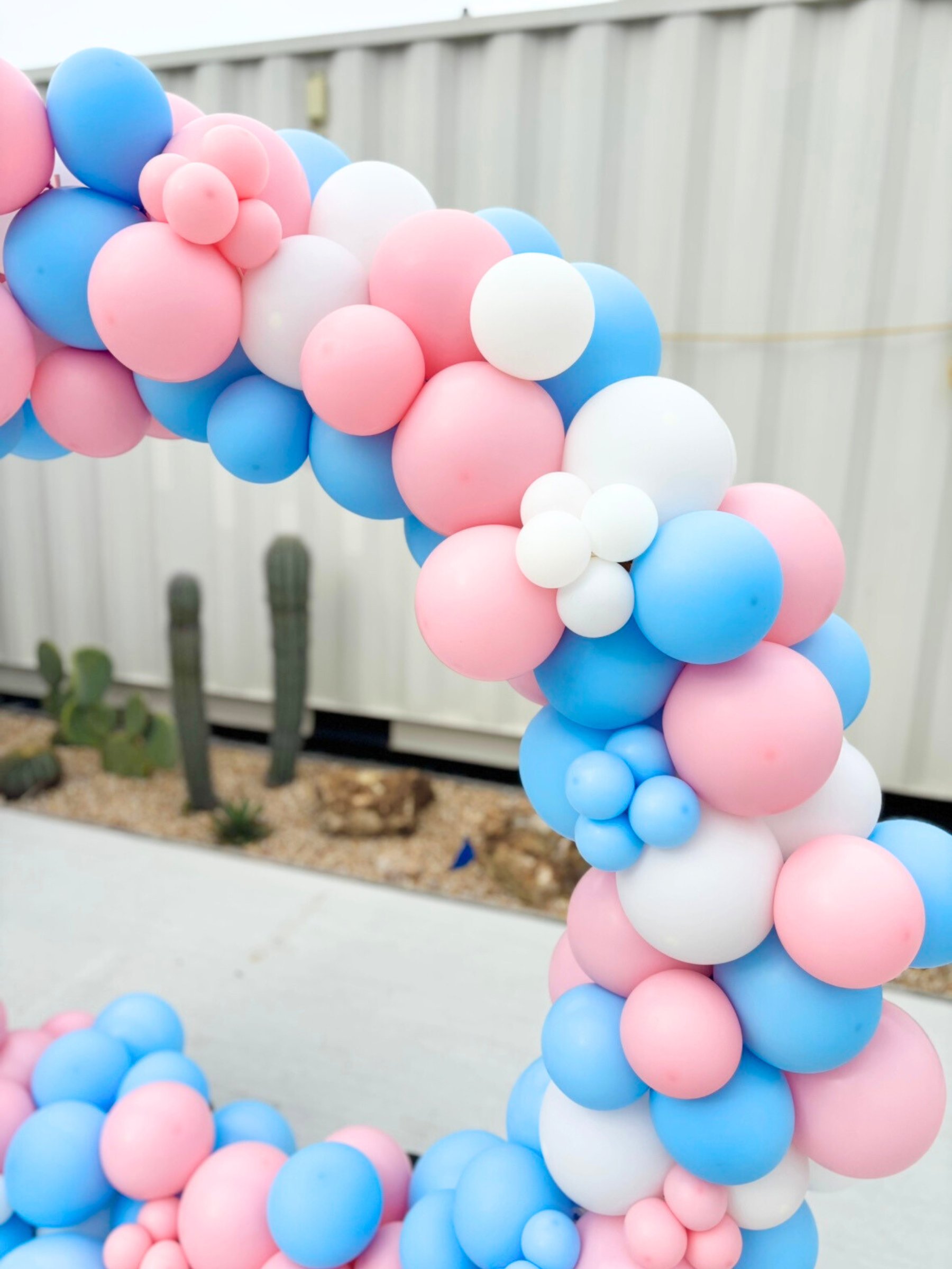 リングバルーン（ピンク/ブルー）