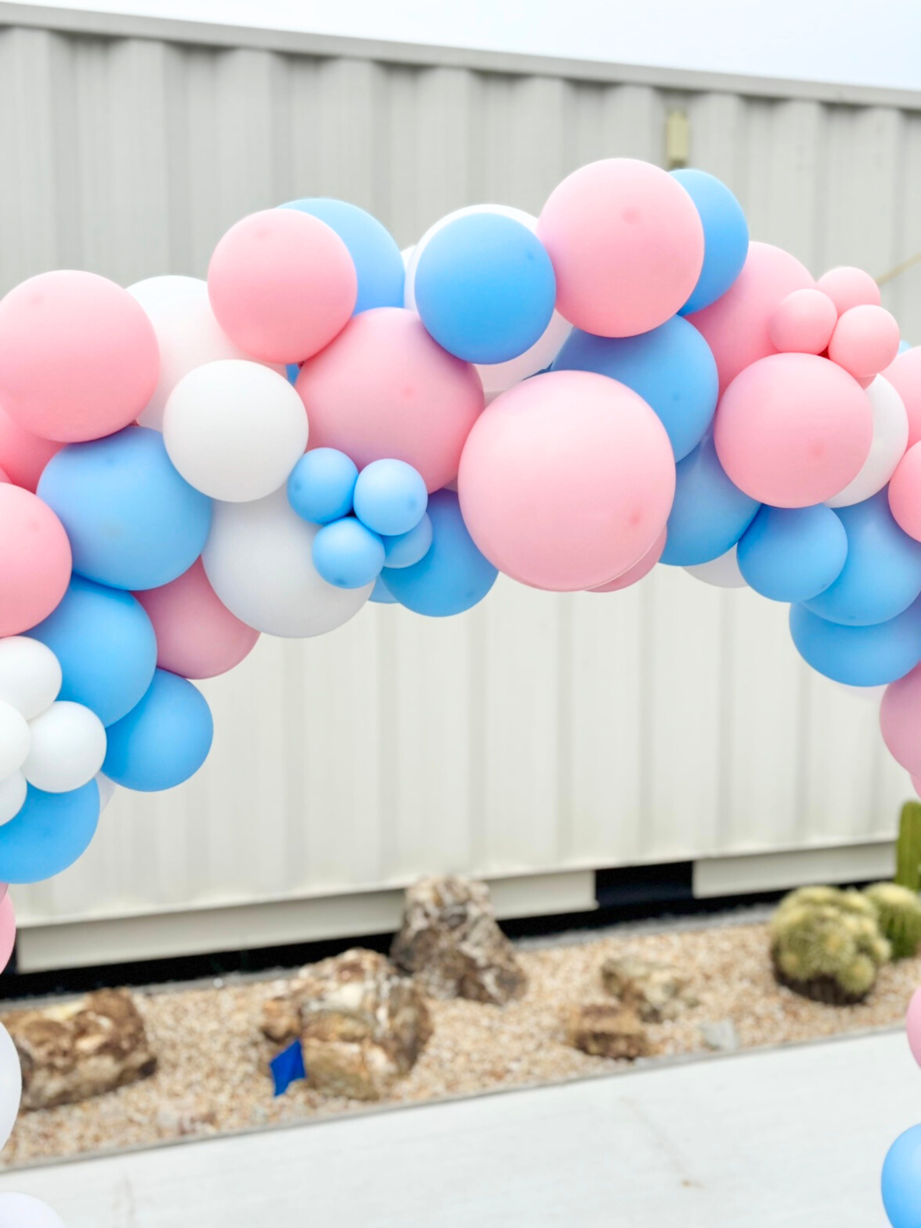 リングバルーン（ピンク/ブルー）