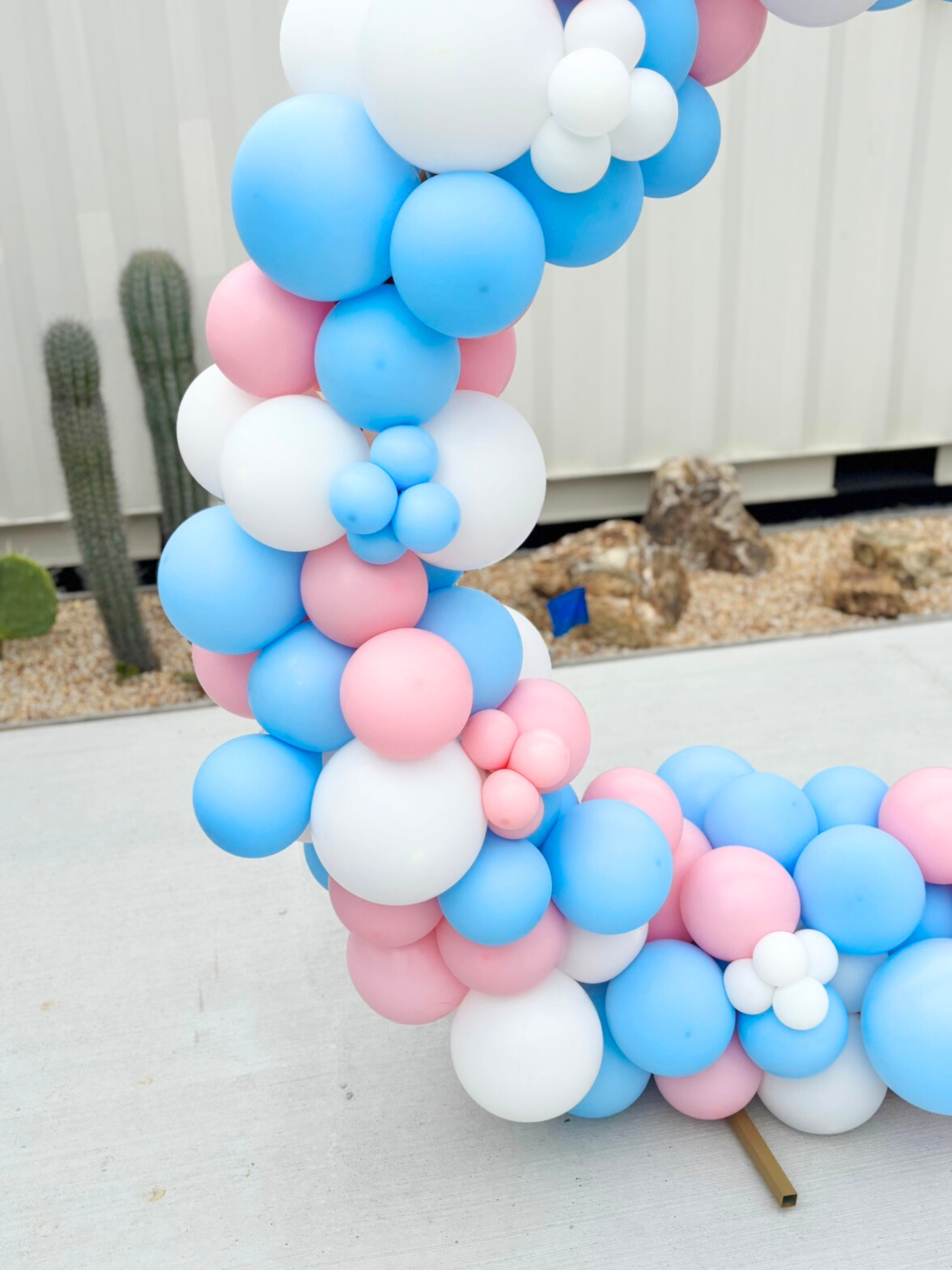 リングバルーン（ピンク/ブルー）