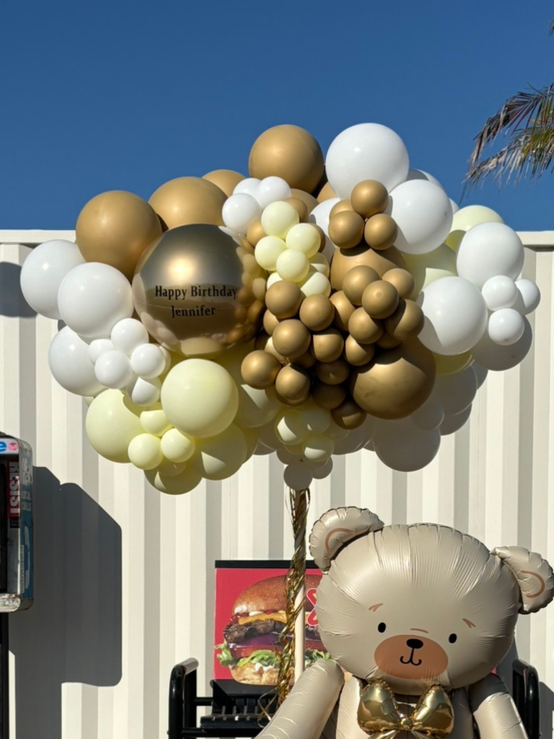 ベアーオブジェ (ミルク＆ハニー)