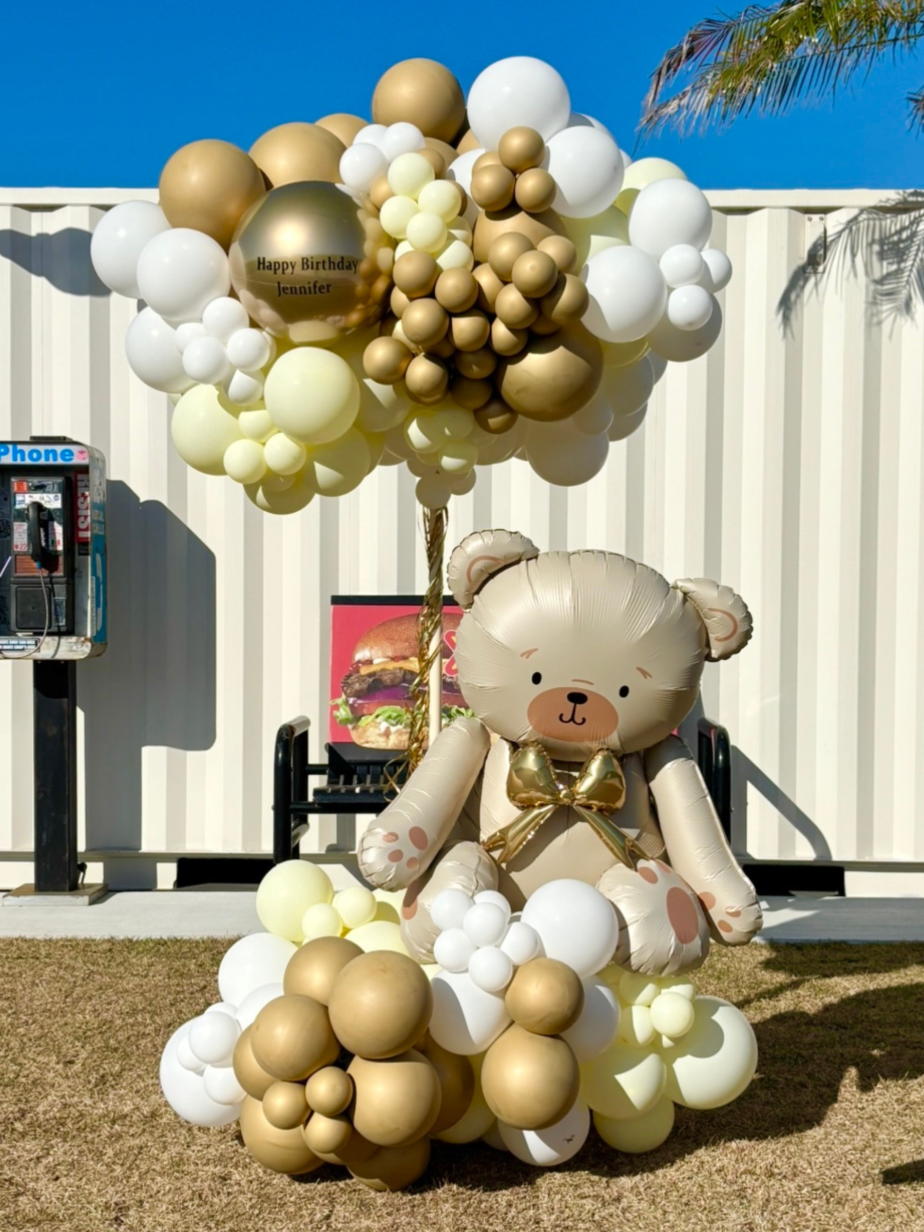 ベアーオブジェ (ミルク＆ハニー)