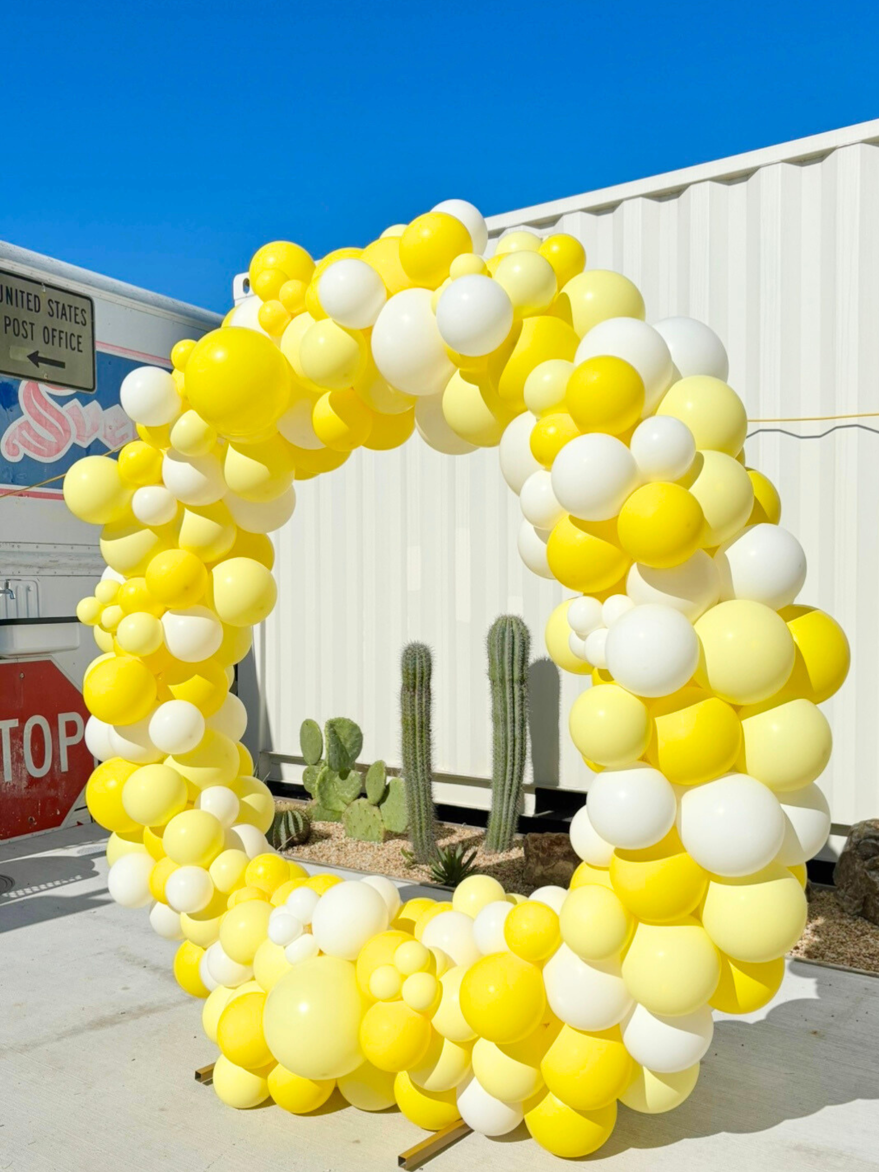 リングバルーン（マカロンイエロー）