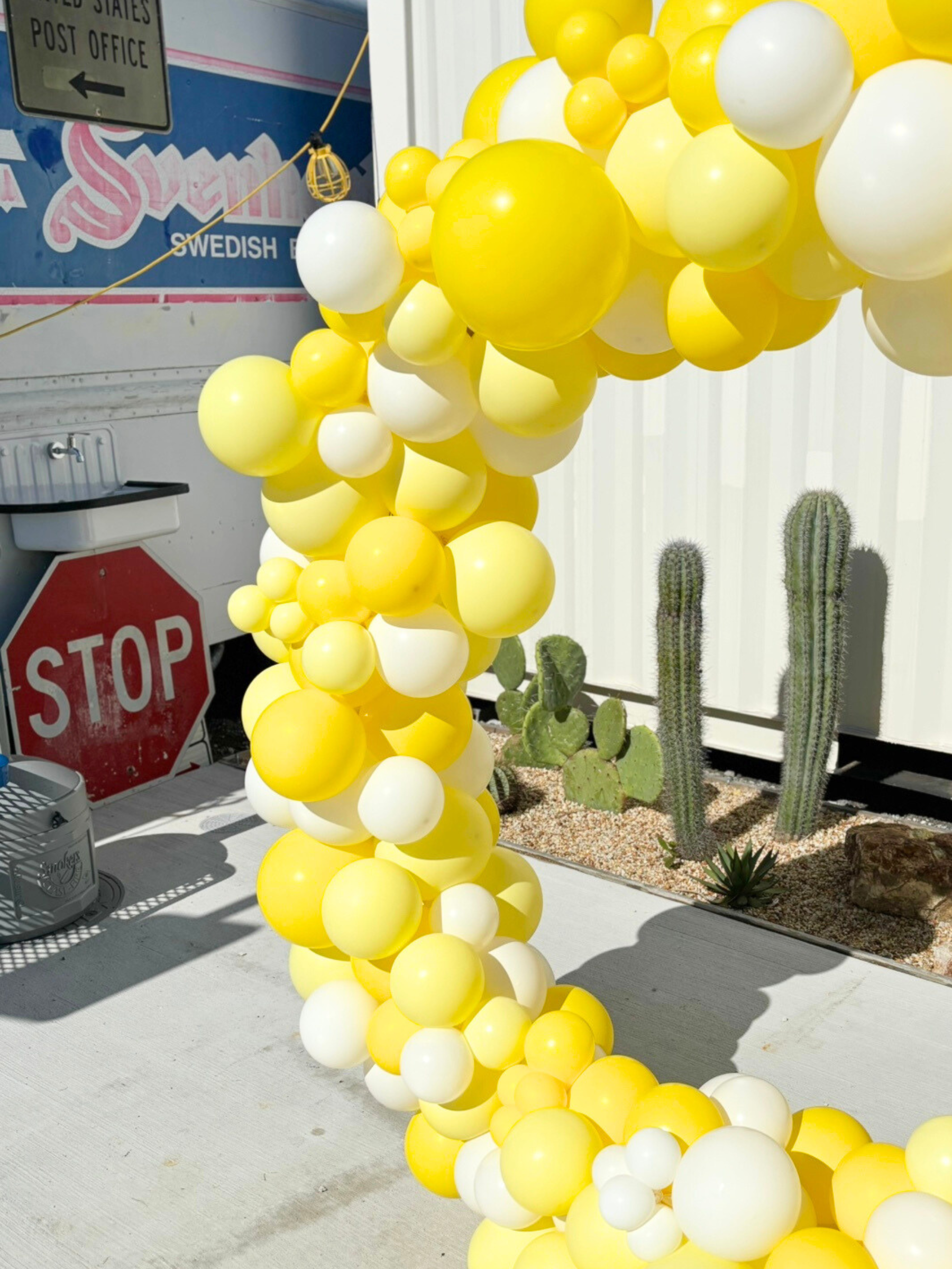 リングバルーン（マカロンイエロー）