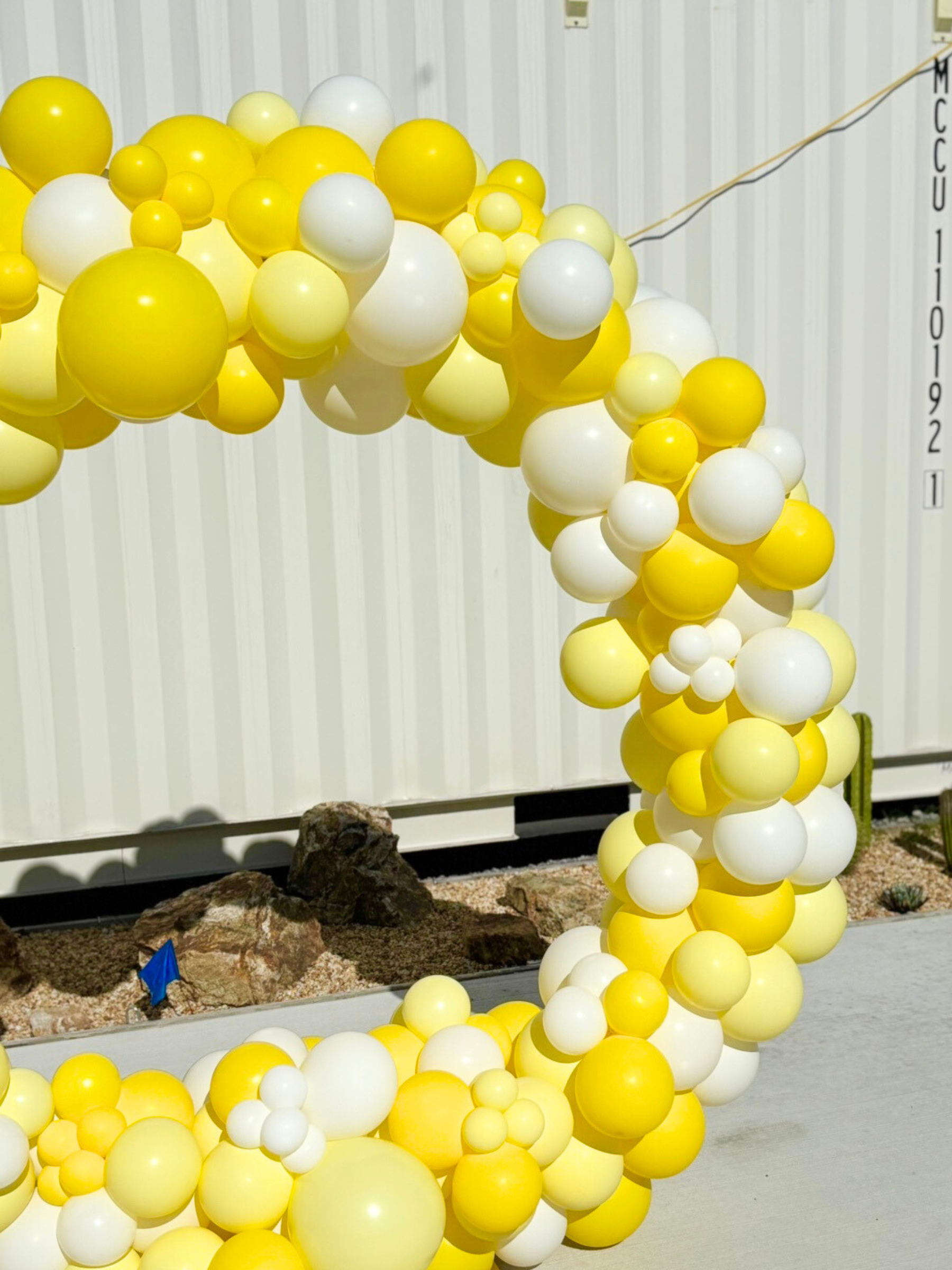 リングバルーン（マカロンイエロー）