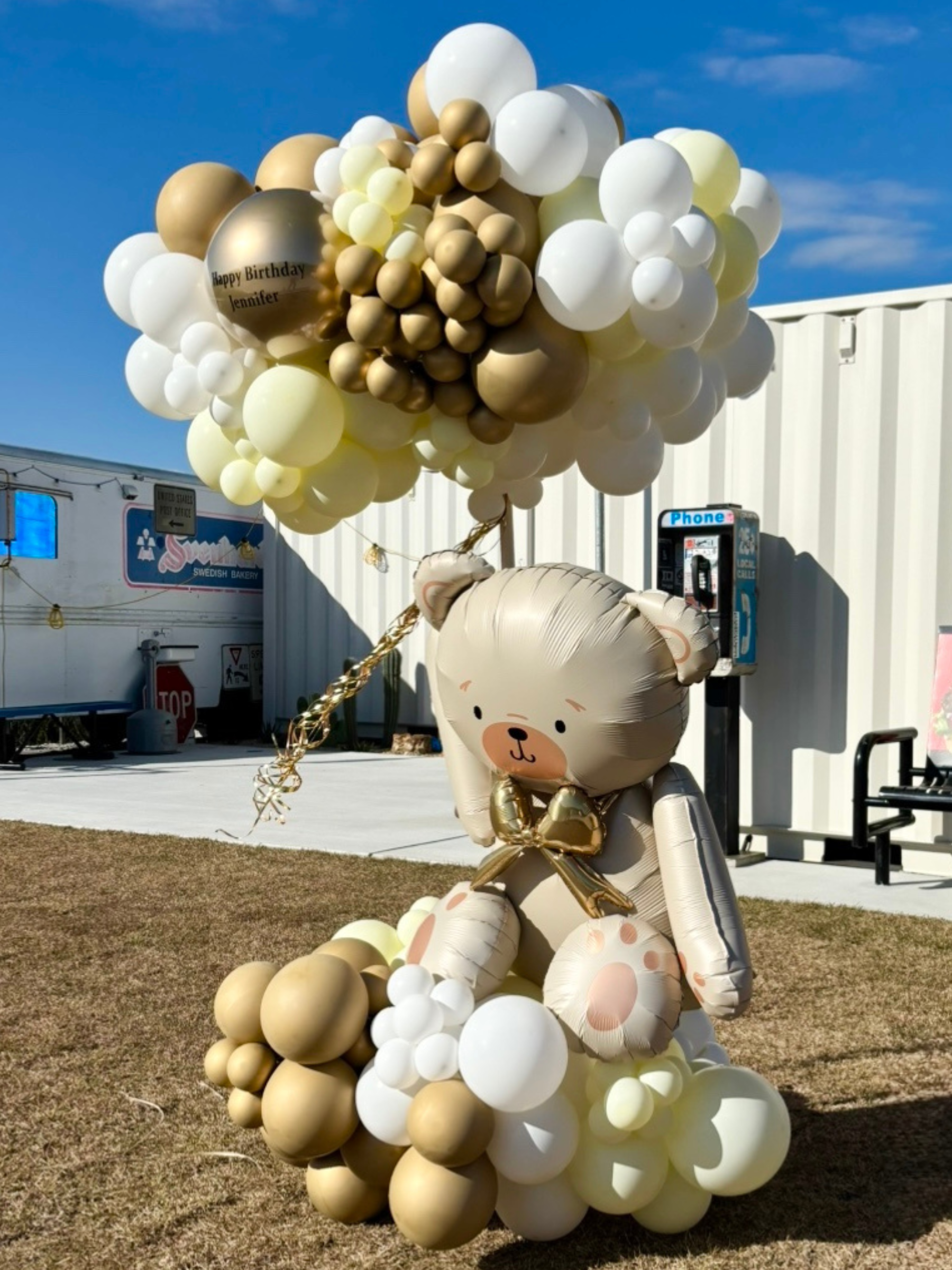 ベアーオブジェ (ミルク＆ハニー)