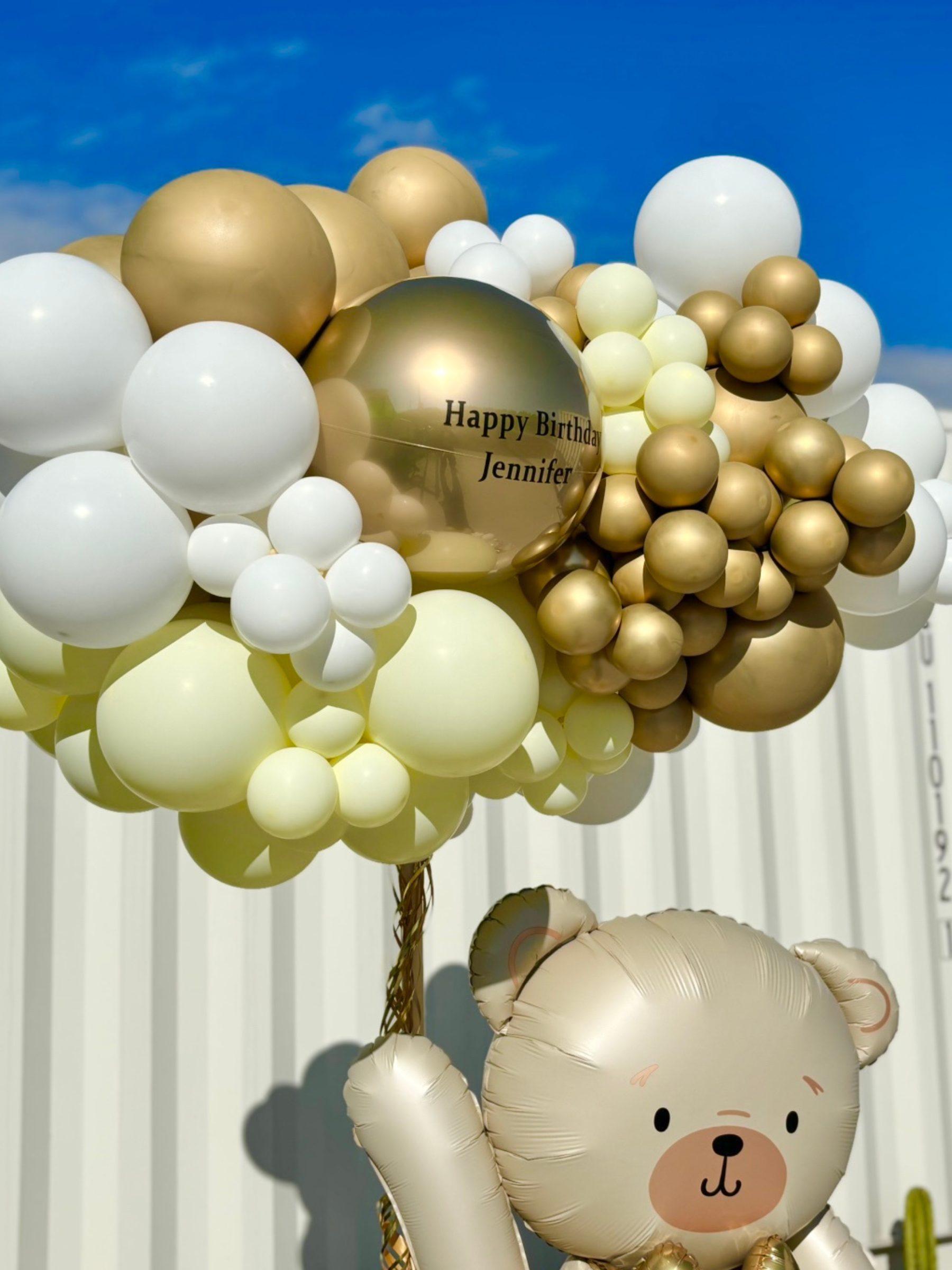 ベアーオブジェ (ミルク＆ハニー)