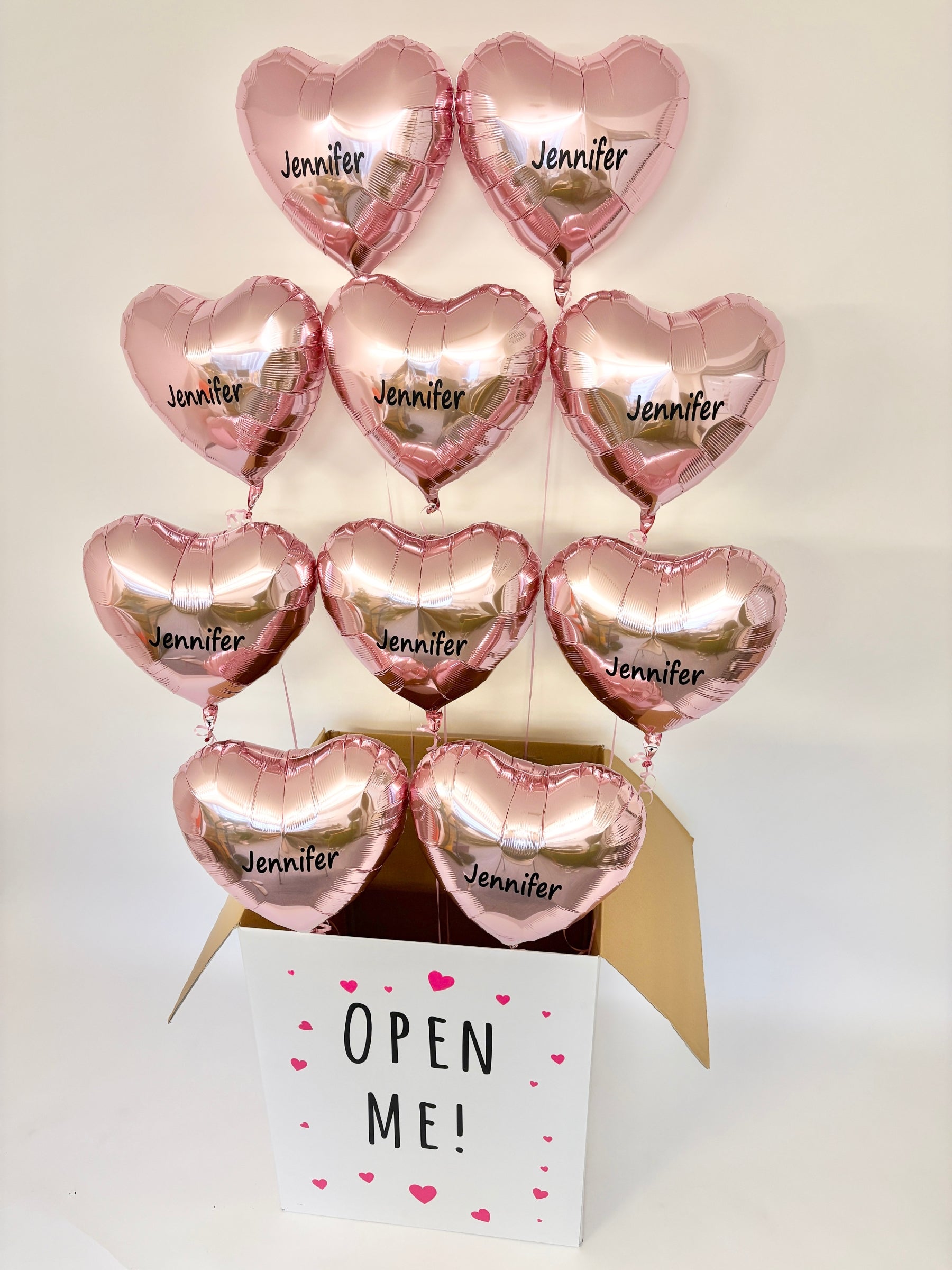 フルハートボックス(ピンク)｜JEFFERSON'S BALLOON | 渋谷のバルーン