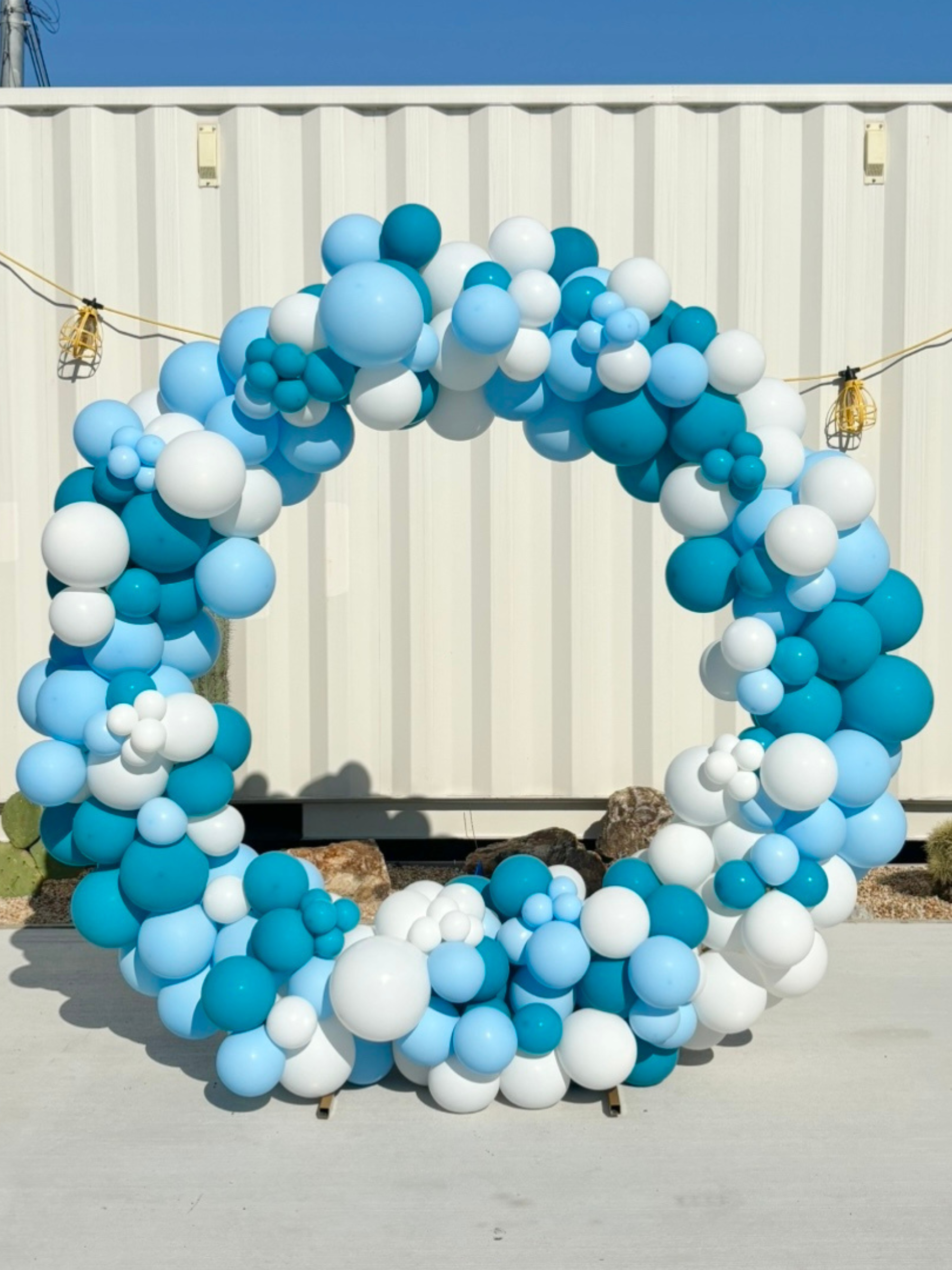 リングバルーン（マカロンブルー）