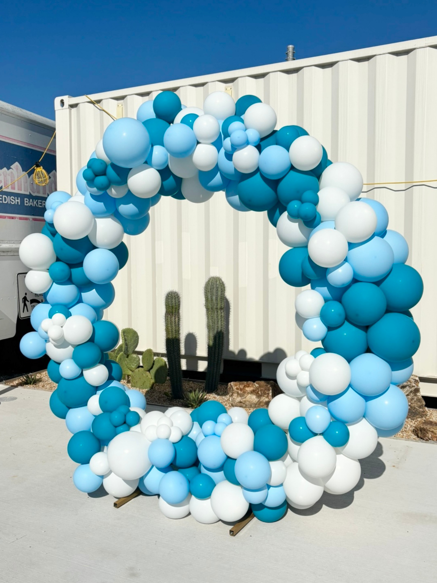 リングバルーン（マカロンブルー）