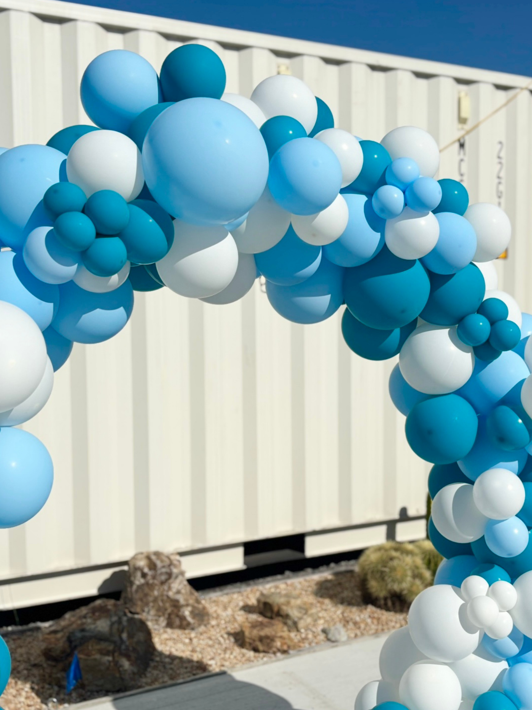 リングバルーン（マカロンブルー）