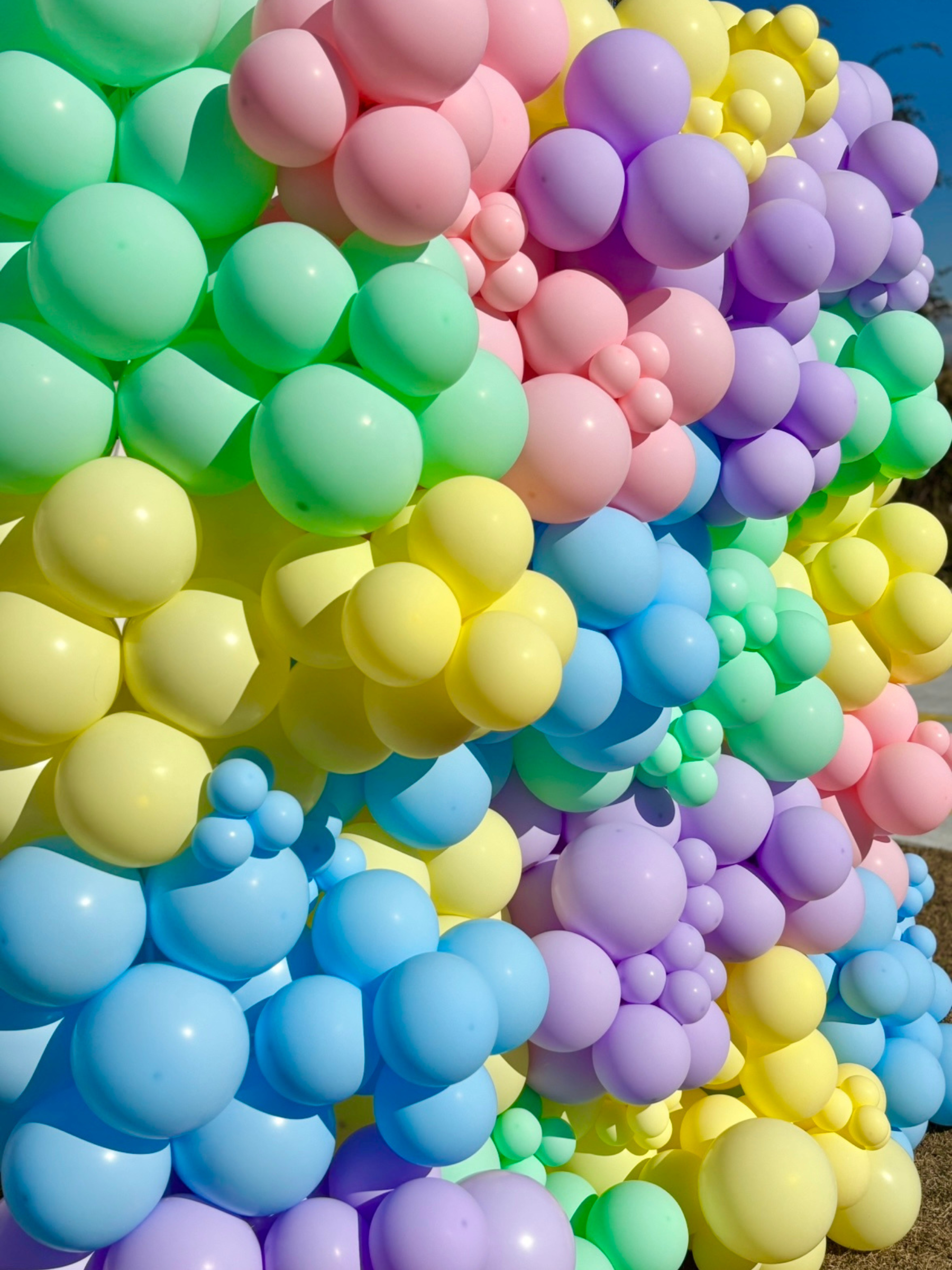 バルーンウォールデコ （パステル）