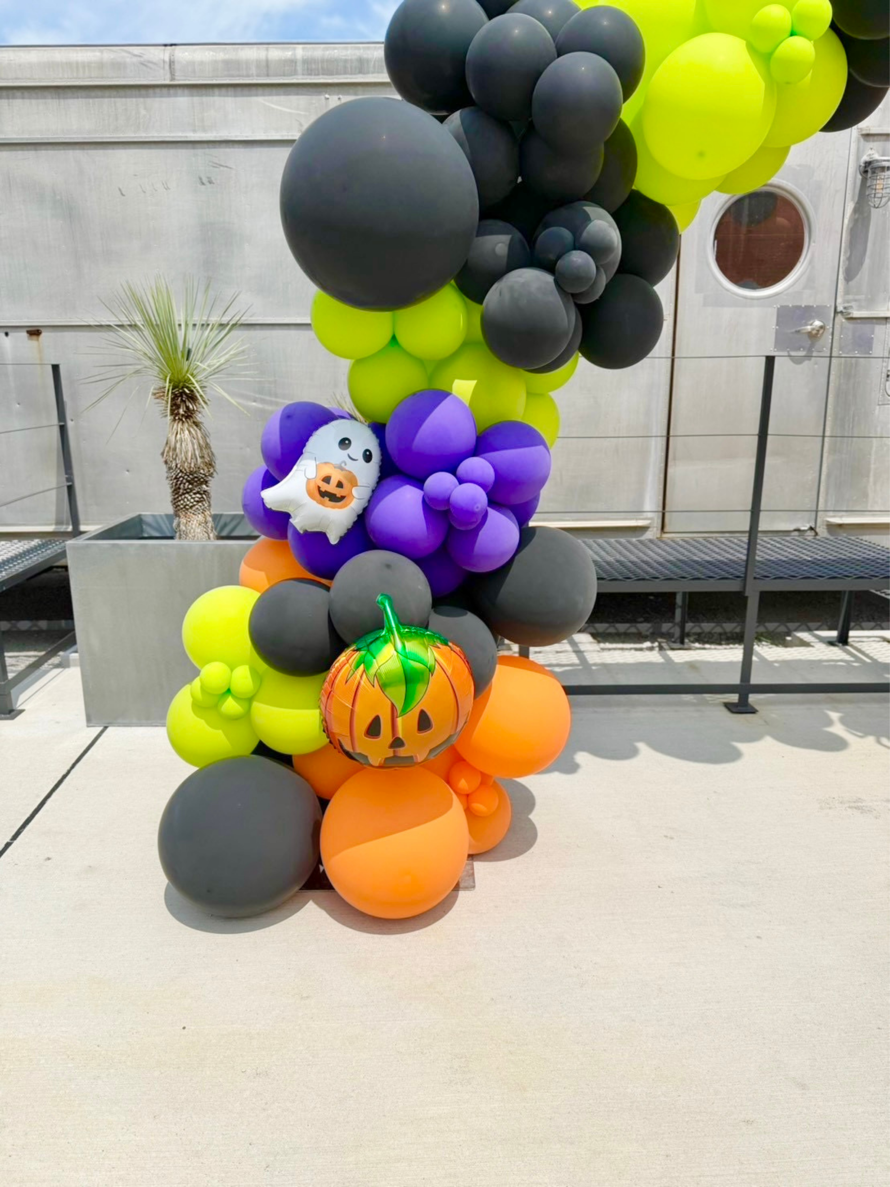 ガーランドアーチ（ハロウィン）