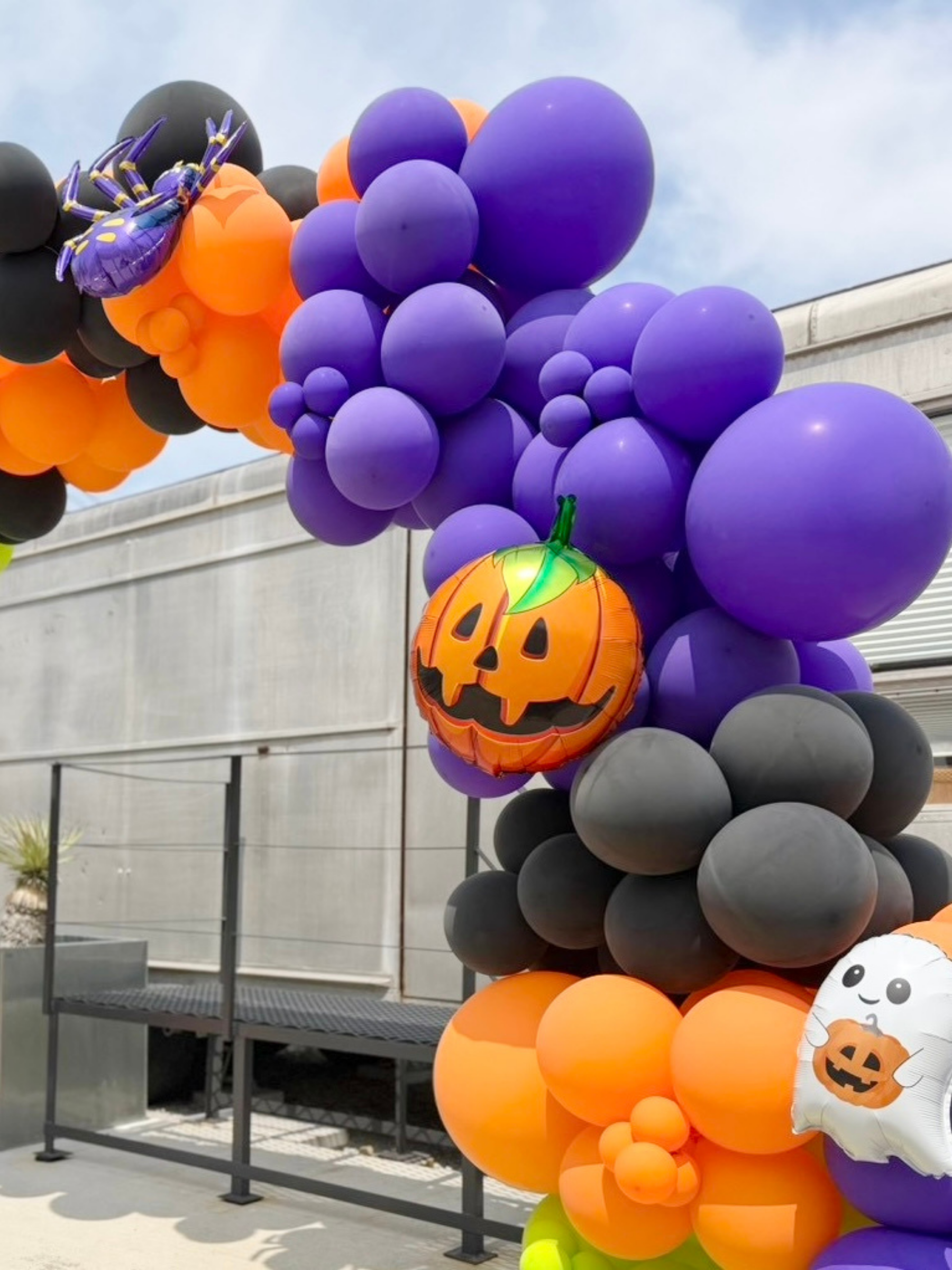 ガーランドアーチ（ハロウィン）