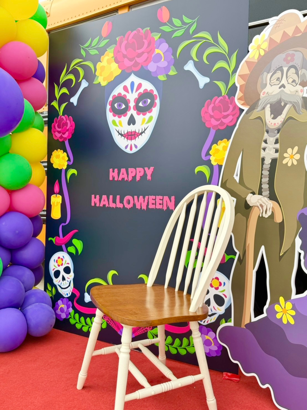 ハロウィン フォトスポット(メキシカンスタイル)