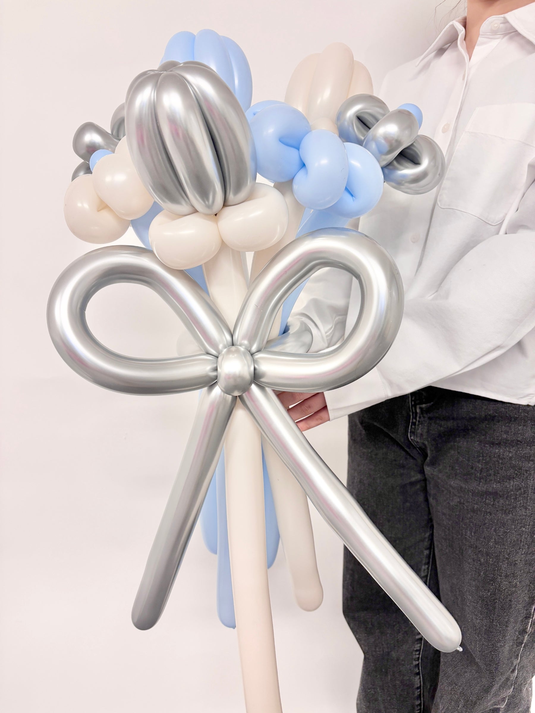 花束ブーケ（6輪花×チューリップ）