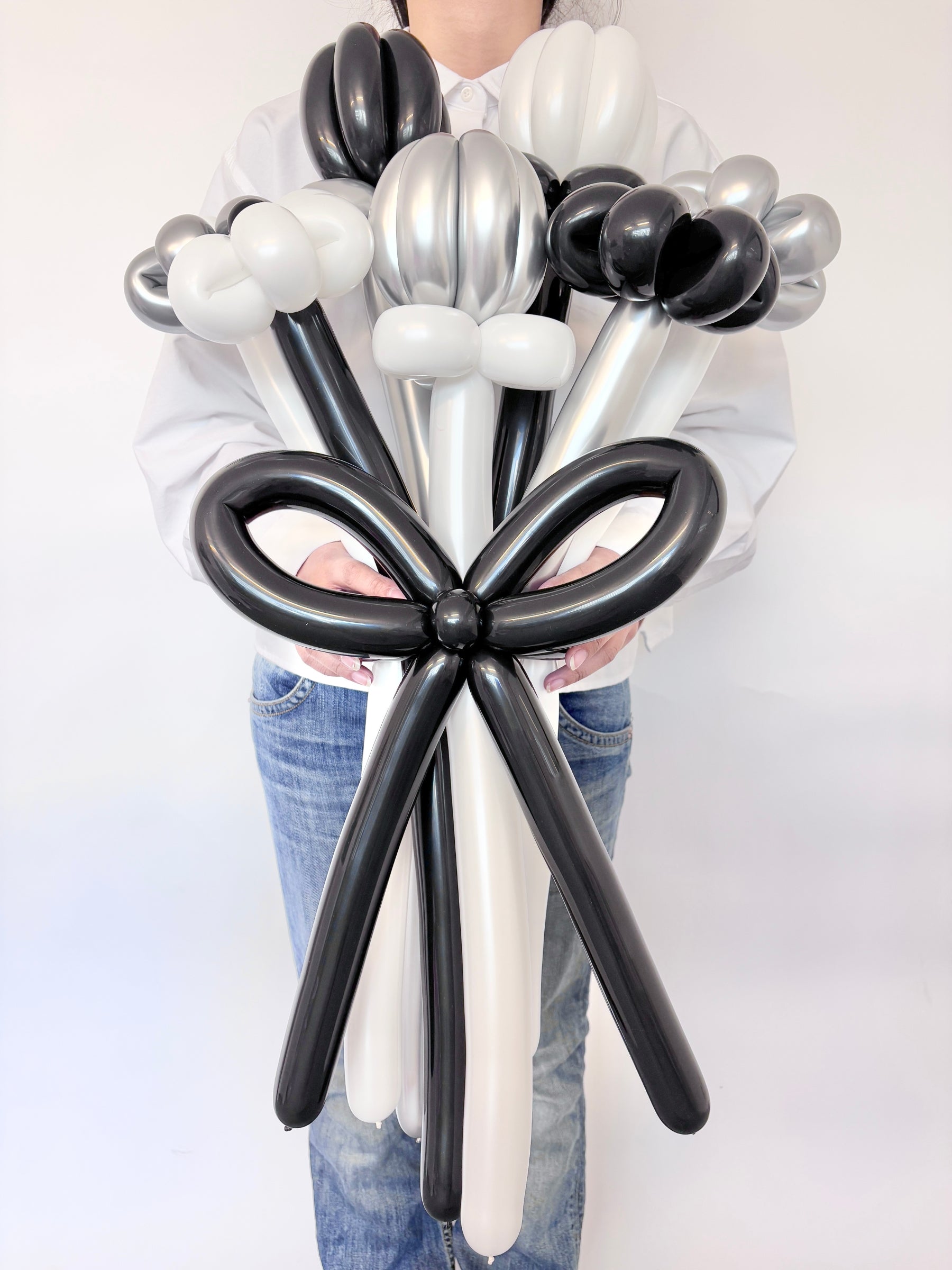 花束ブーケ（6輪花×チューリップ）