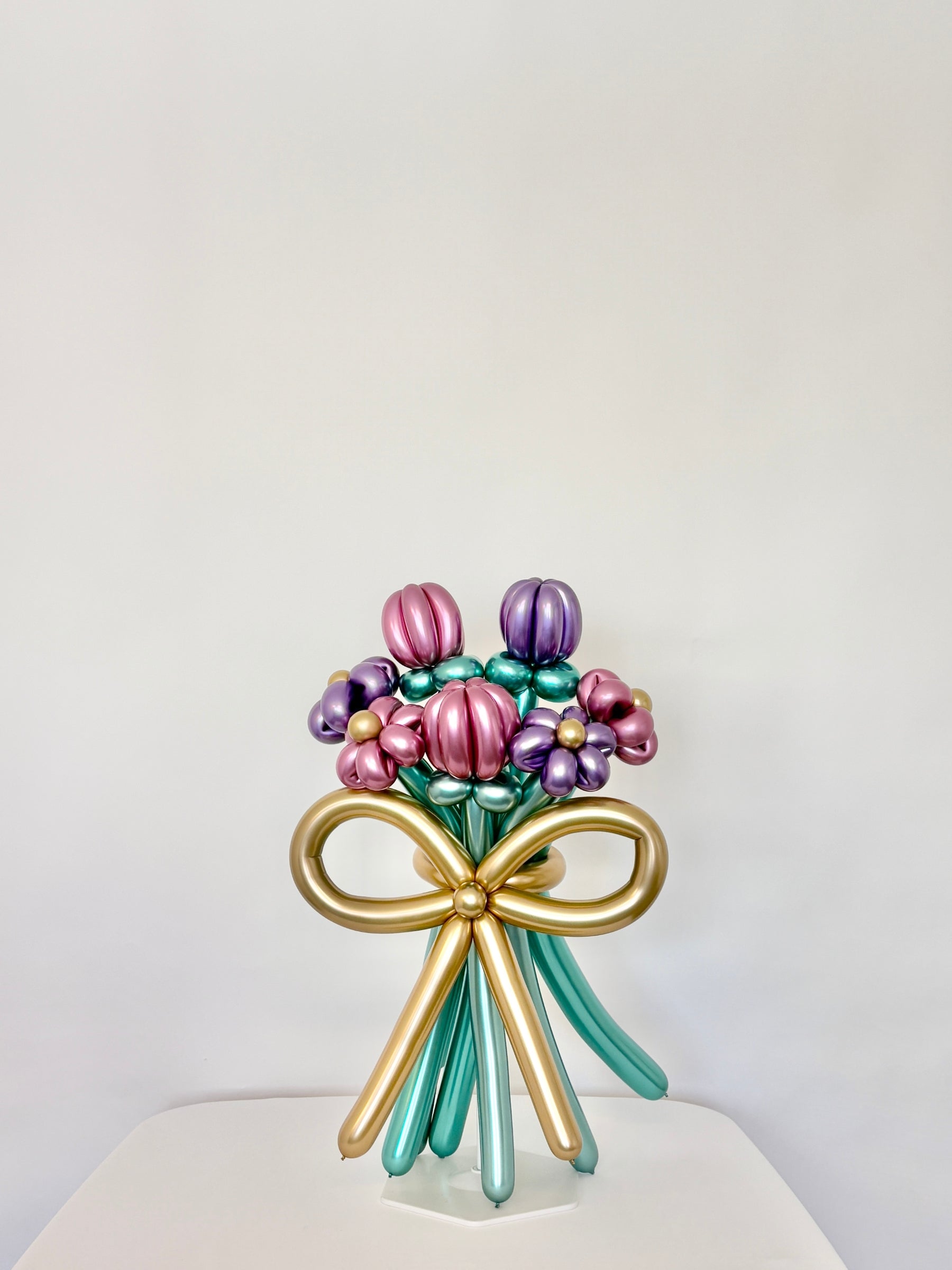 花束ブーケ（6輪花×チューリップ）