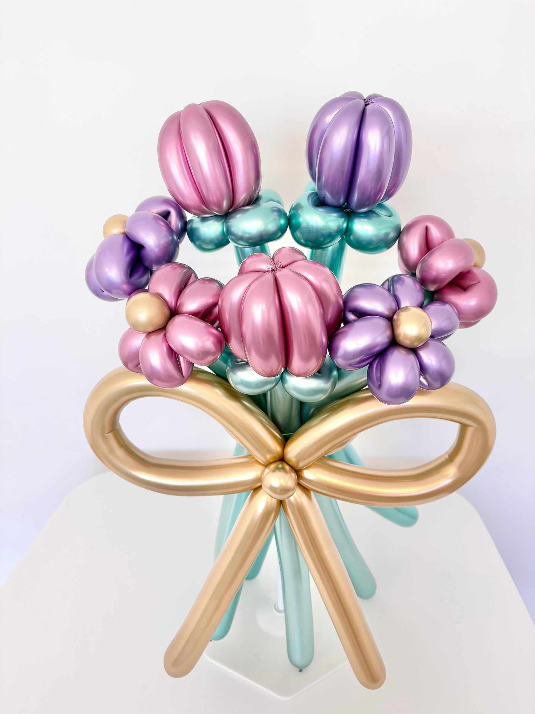 花束ブーケ（6輪花×チューリップ）