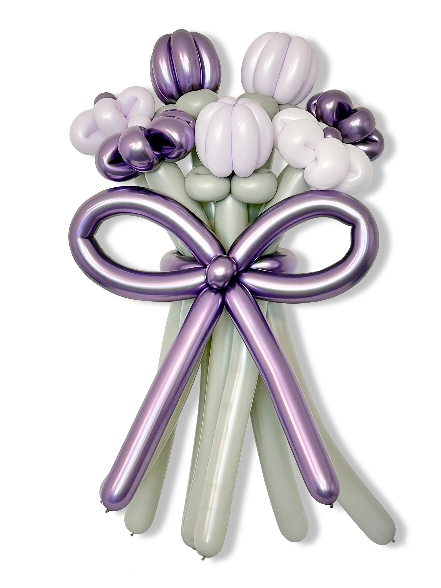 花束ブーケ（6輪花×チューリップ）