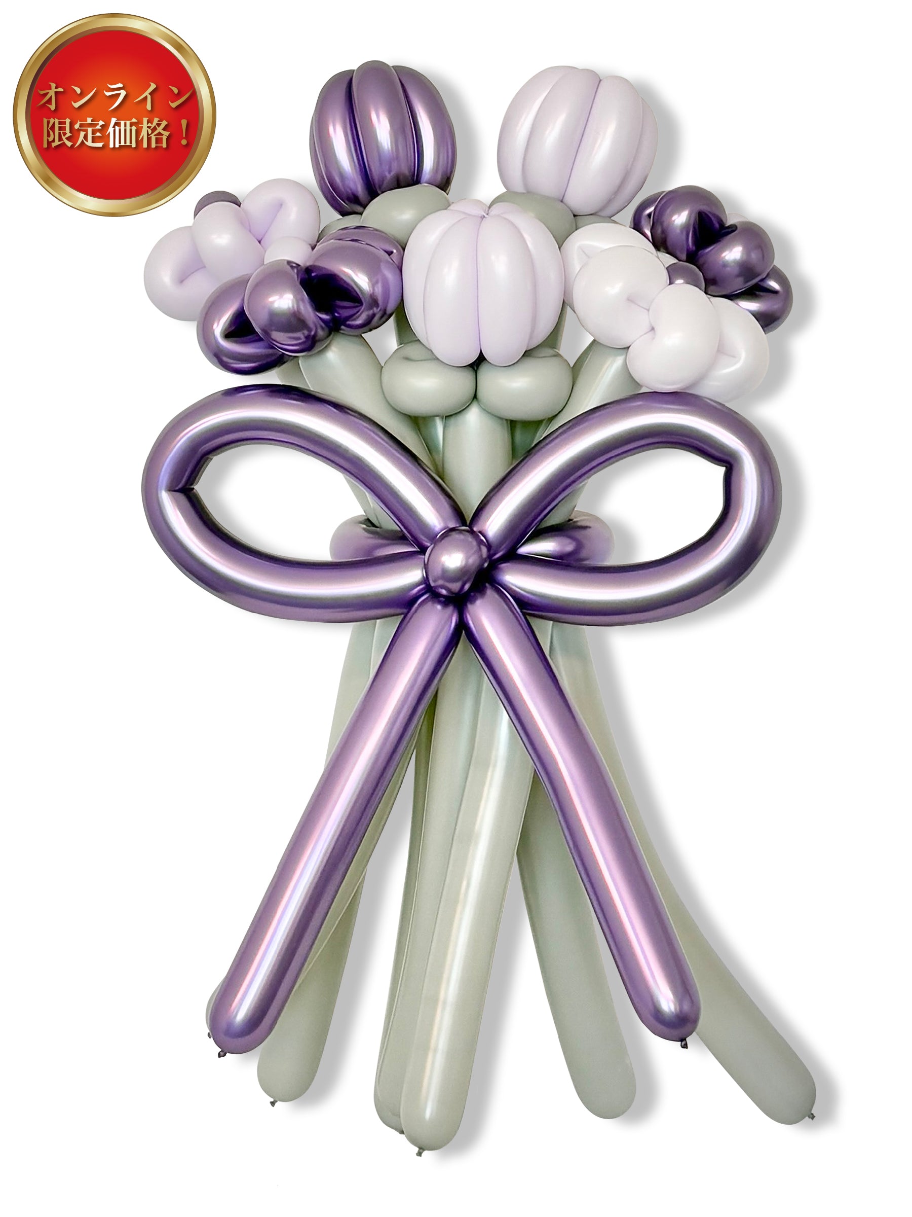 花束ブーケ（6輪花×チューリップ）