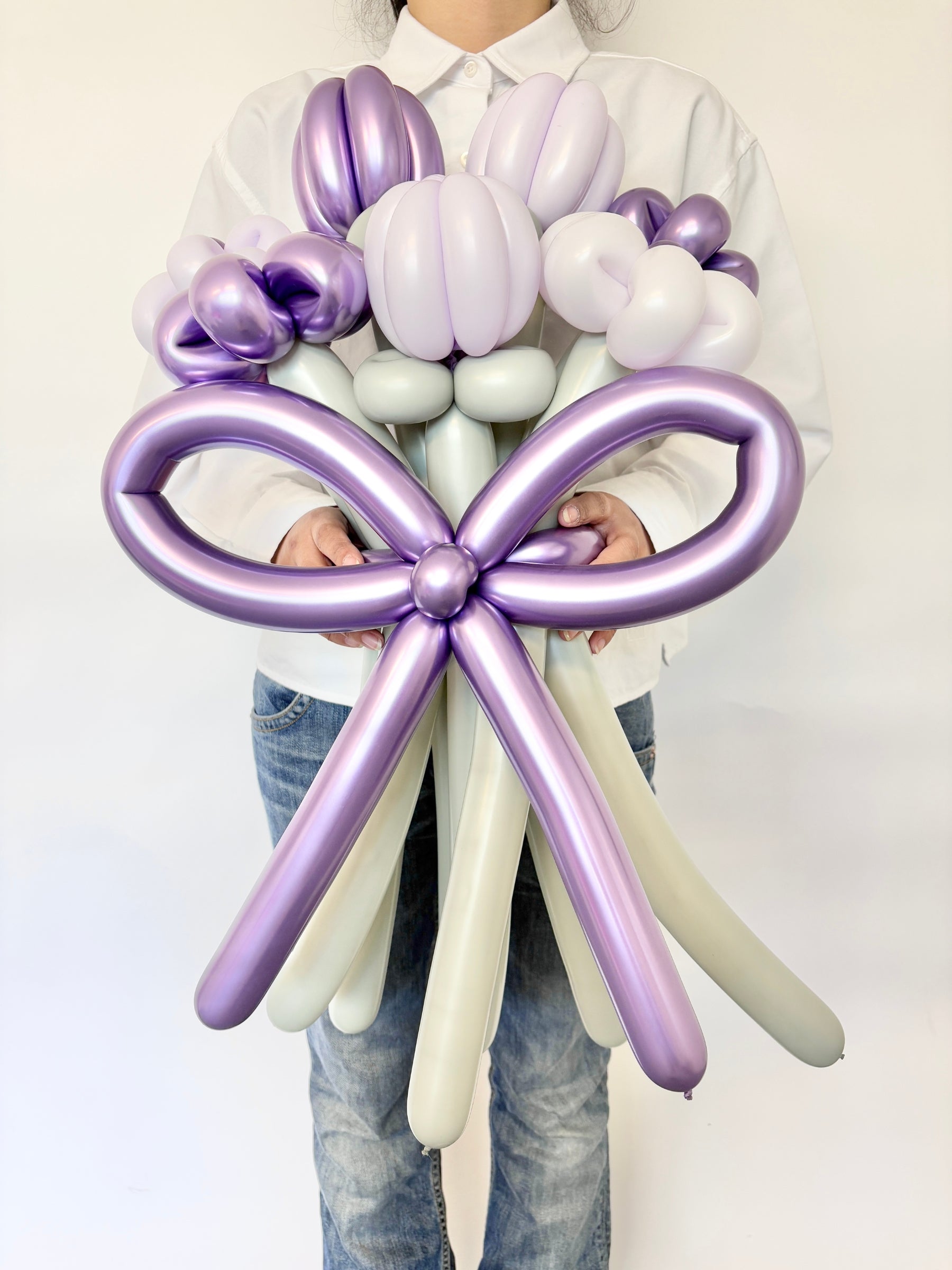 花束ブーケ（6輪花×チューリップ）