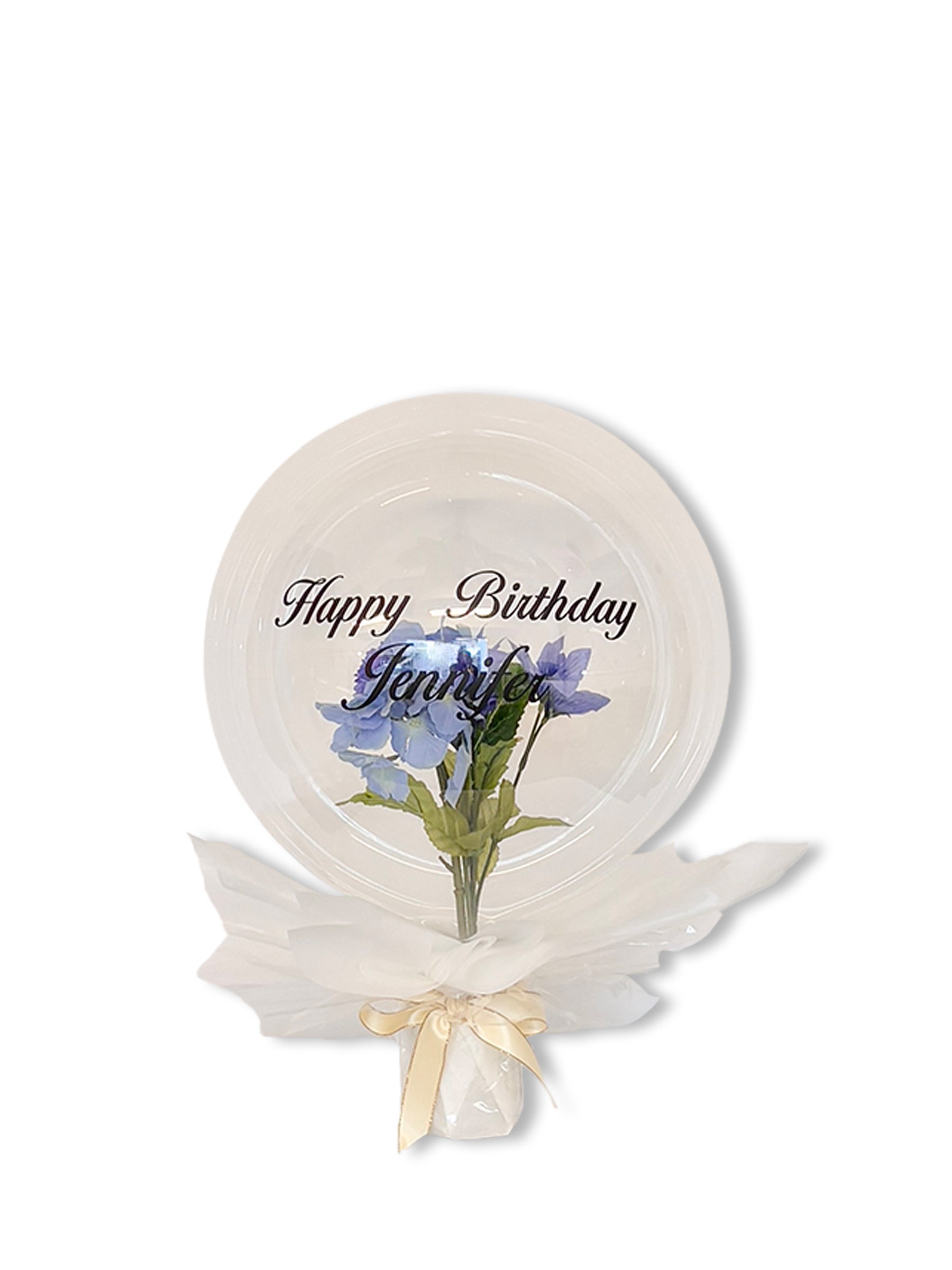 花入りブーケ（ブルー）