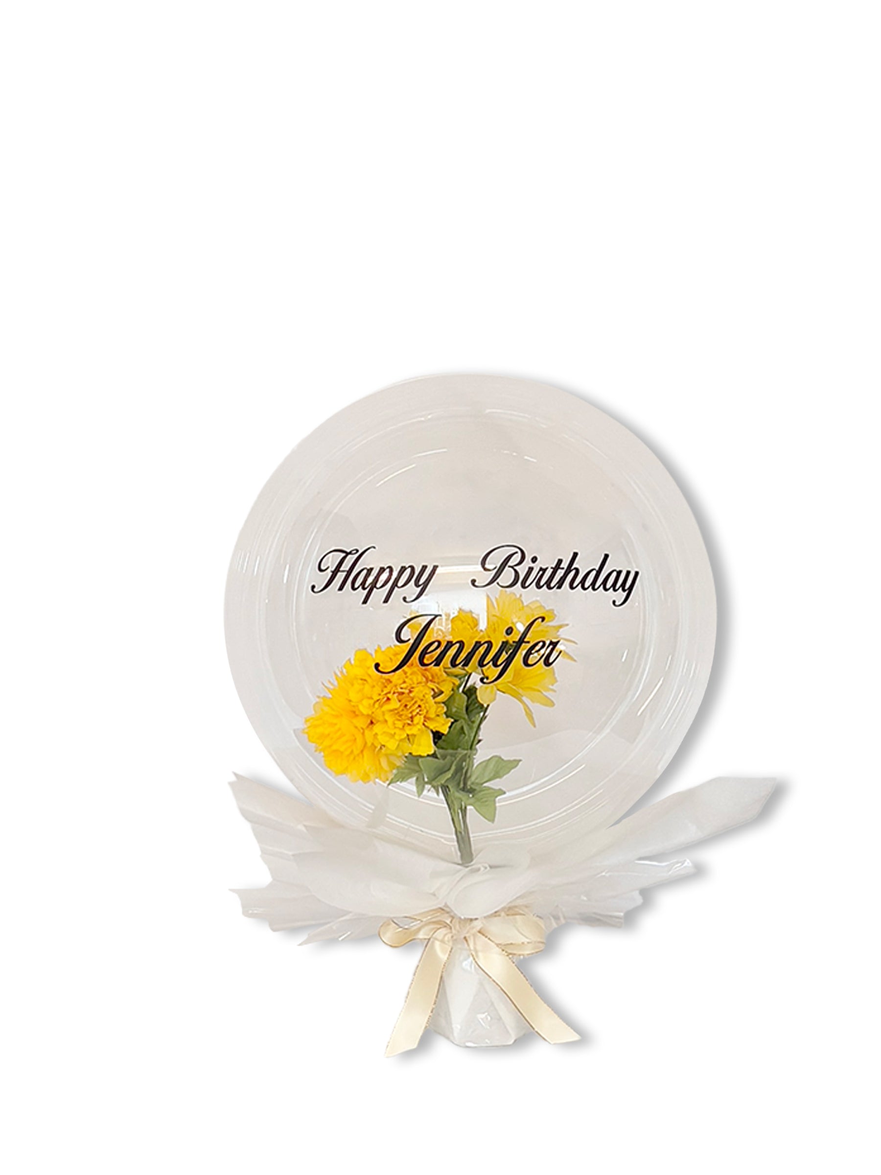 花入りブーケ（イエロー）