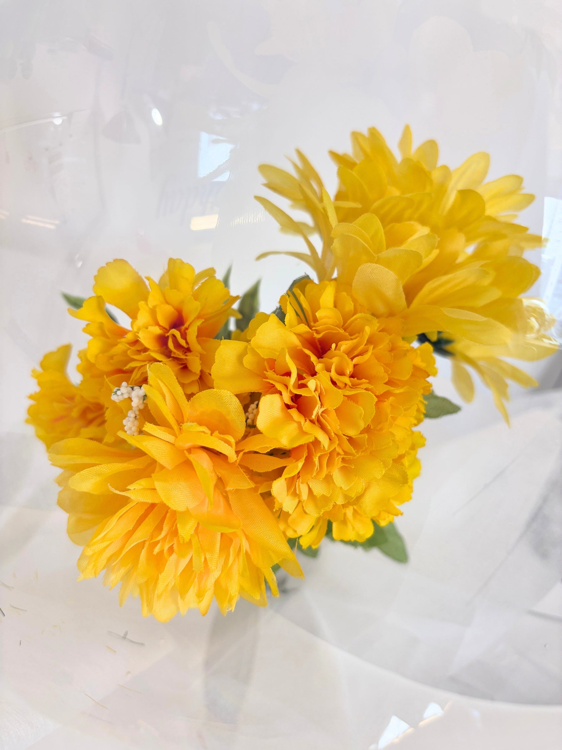 花入りブーケ（イエロー）