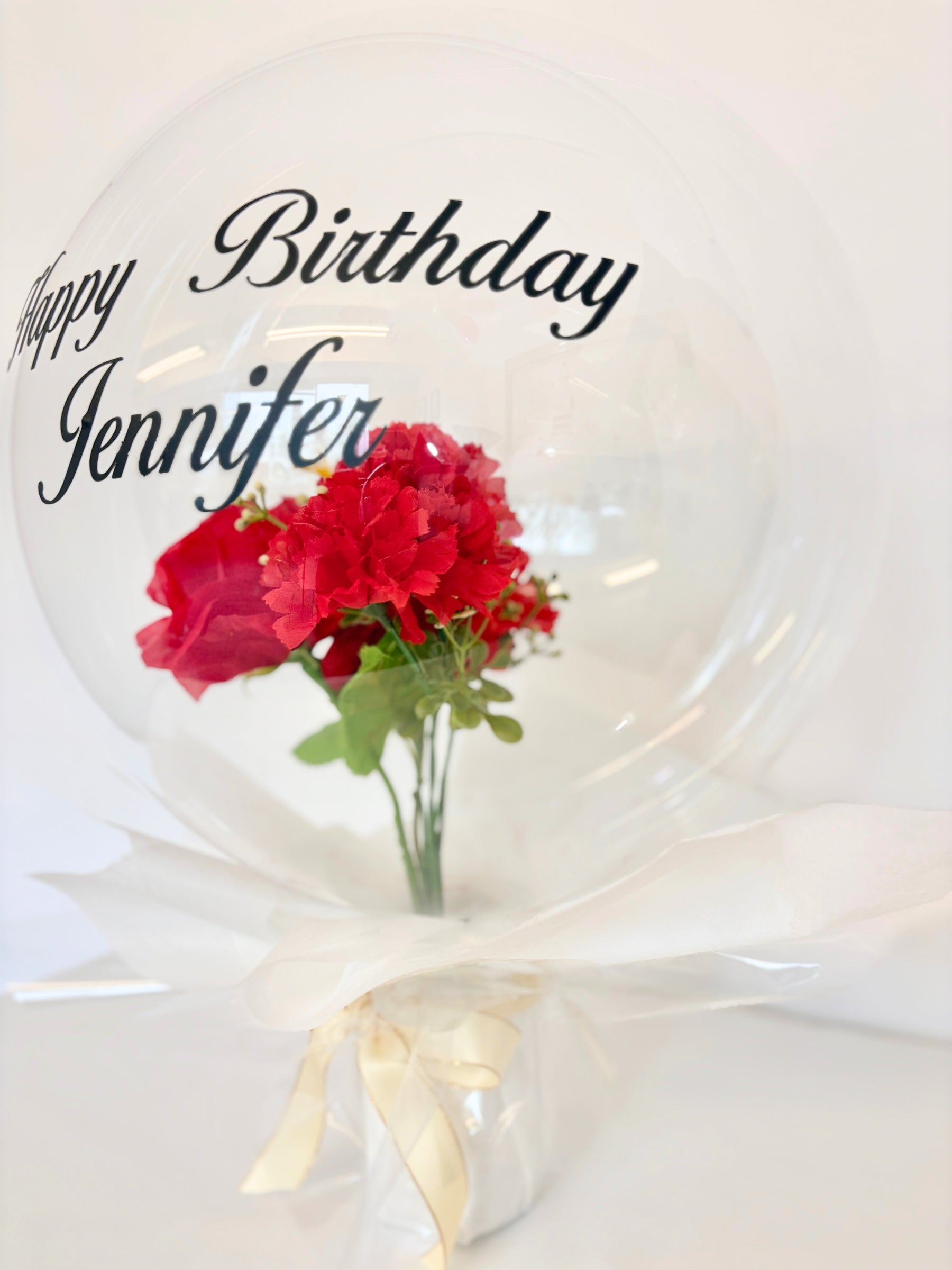 花入りブーケ（レッド）