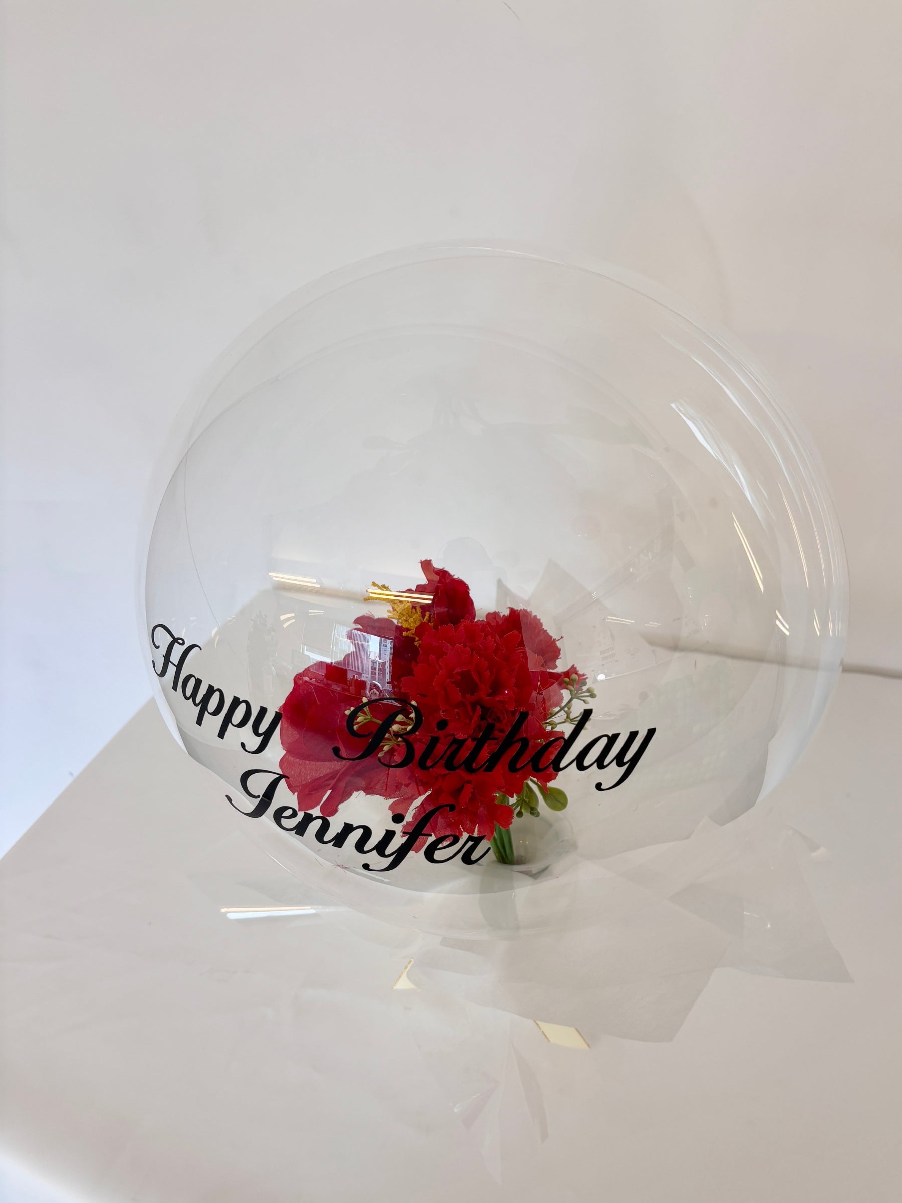 花入りブーケ（レッド）