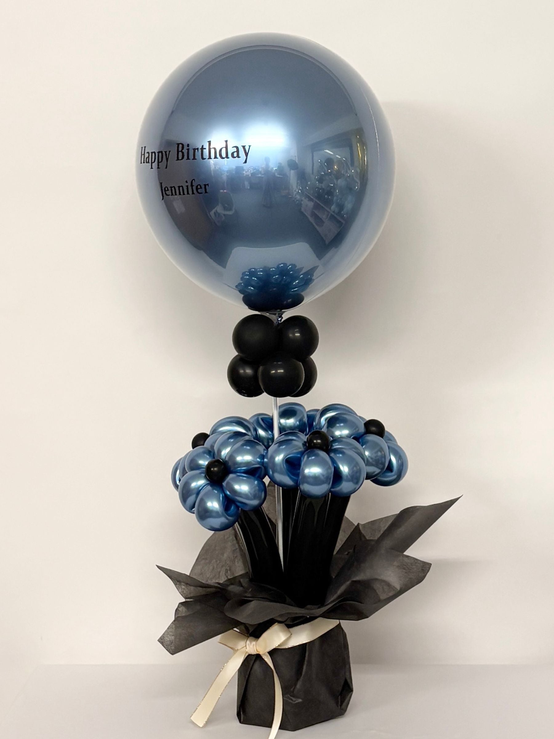 フラワープラネット(ミラーブルー）