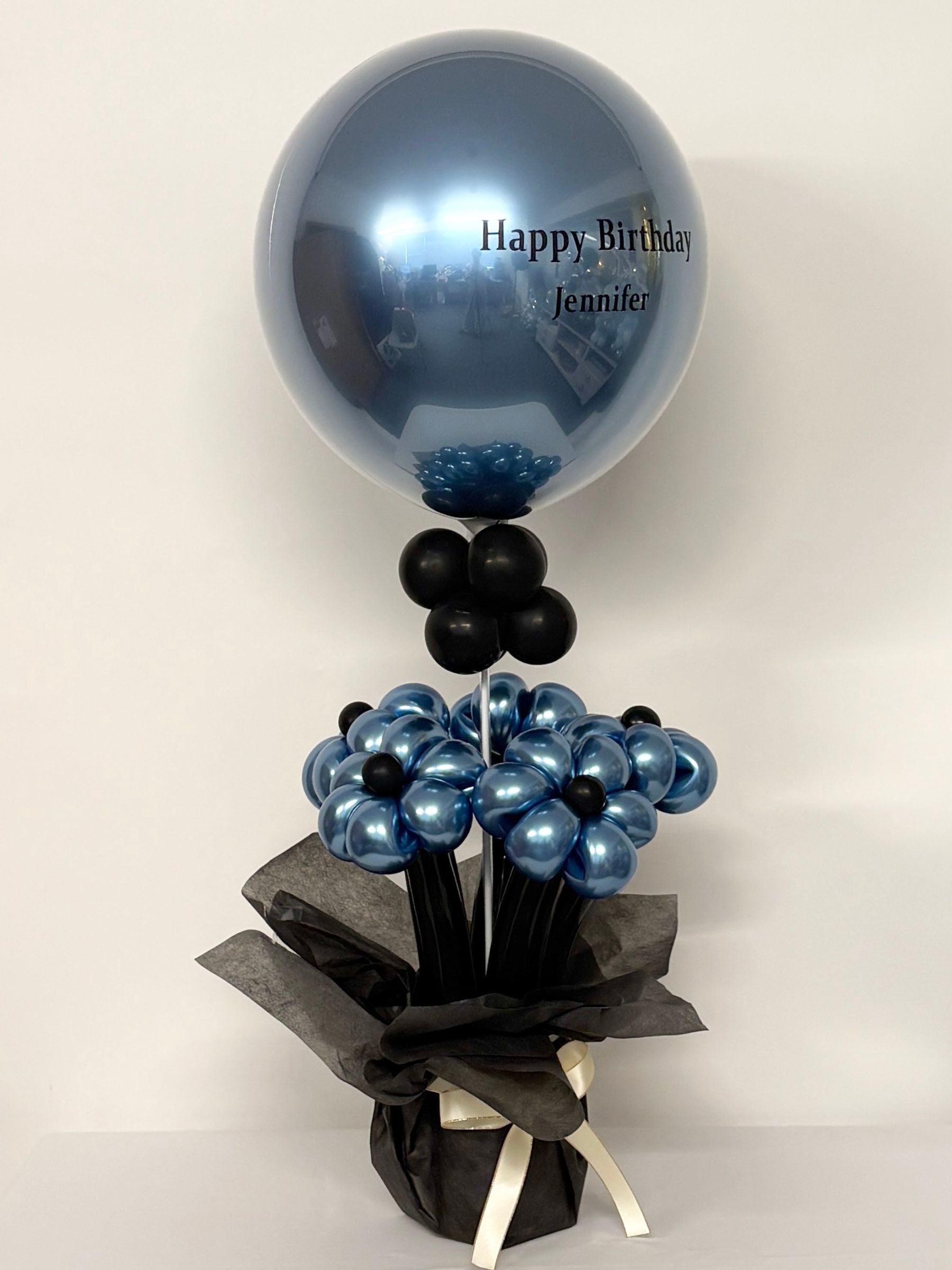 フラワープラネット(ミラーブルー）