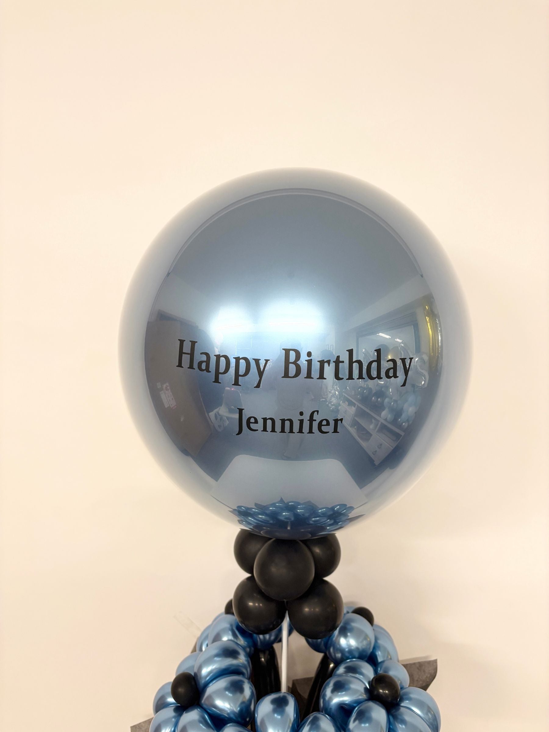 フラワープラネット(ミラーブルー）