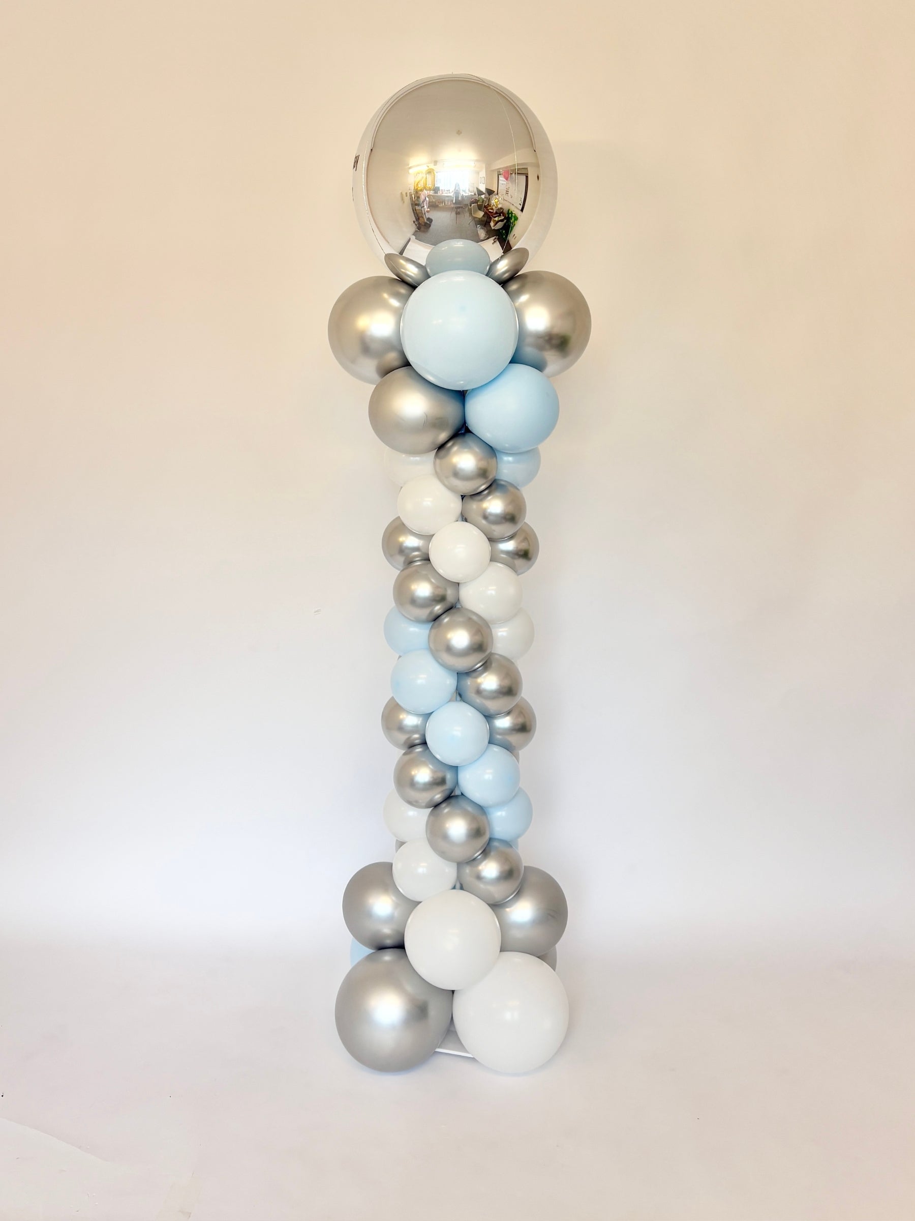 #色_マカロンブルー/シルバー