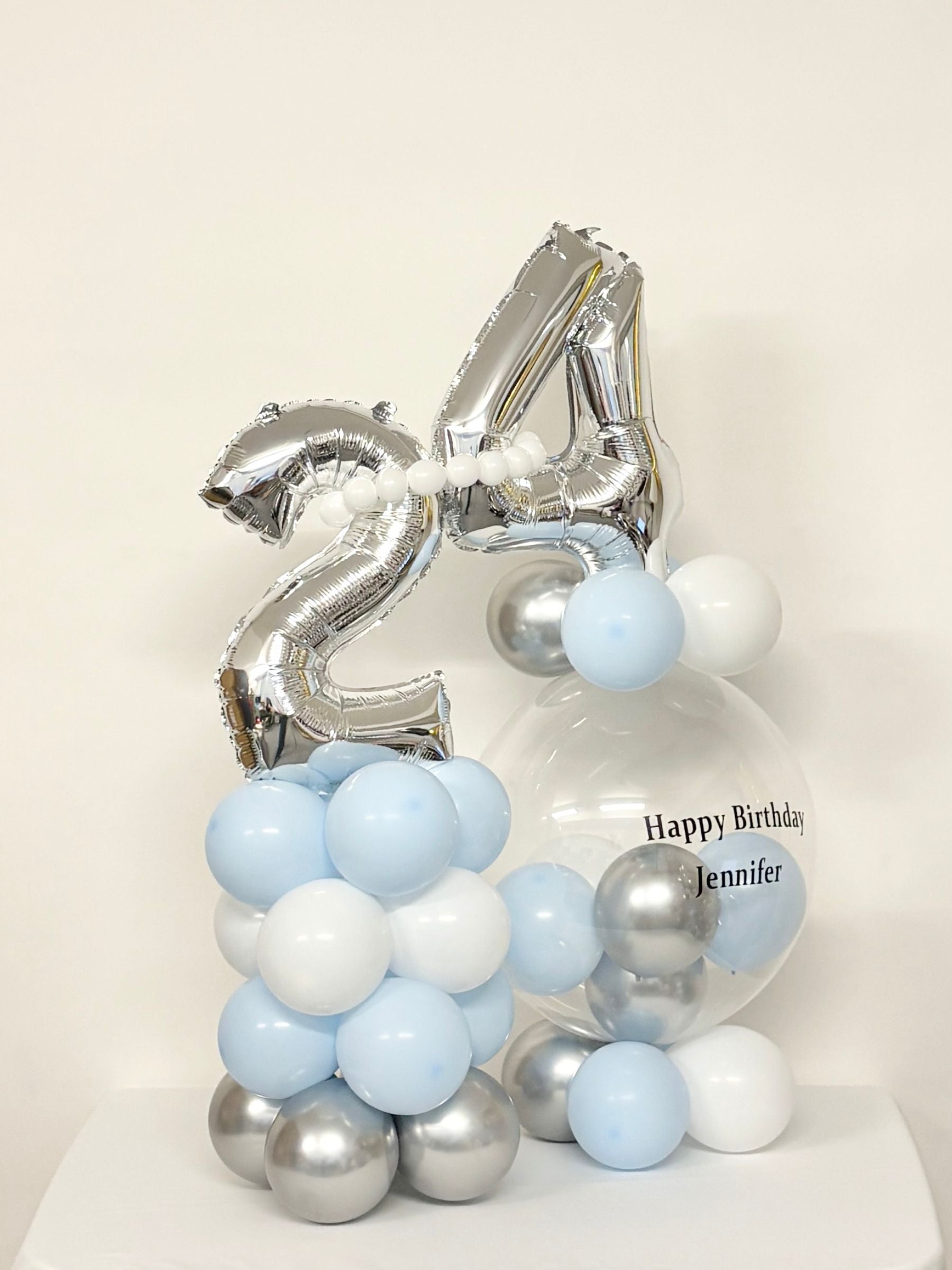 #色_マカロンブルー/ホワイト