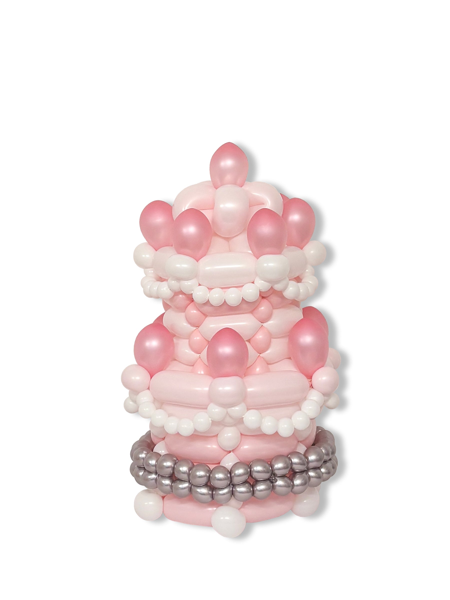 キャンドルタワーケーキ （マカロンピンク）