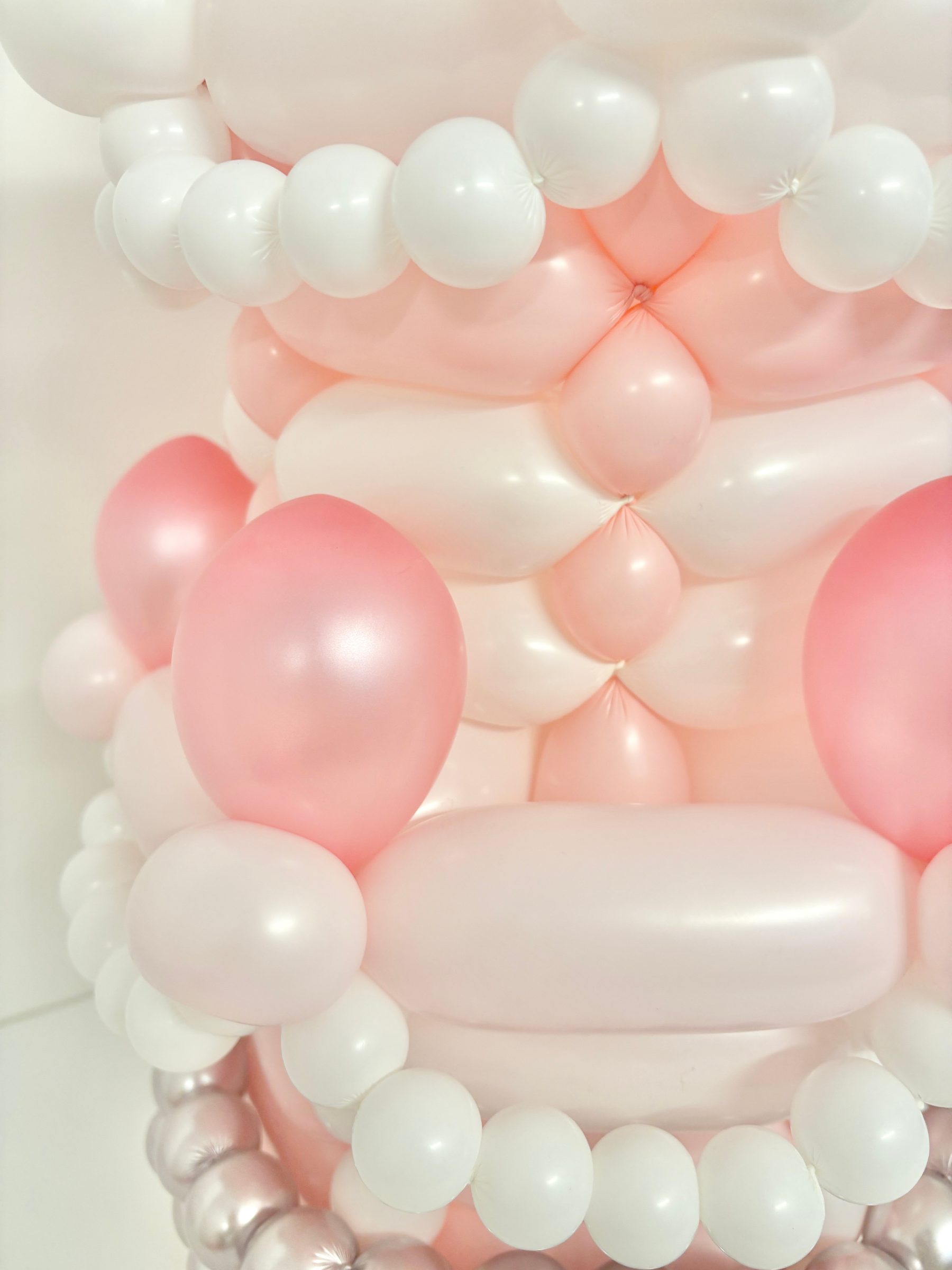 キャンドルタワーケーキ （マカロンピンク）