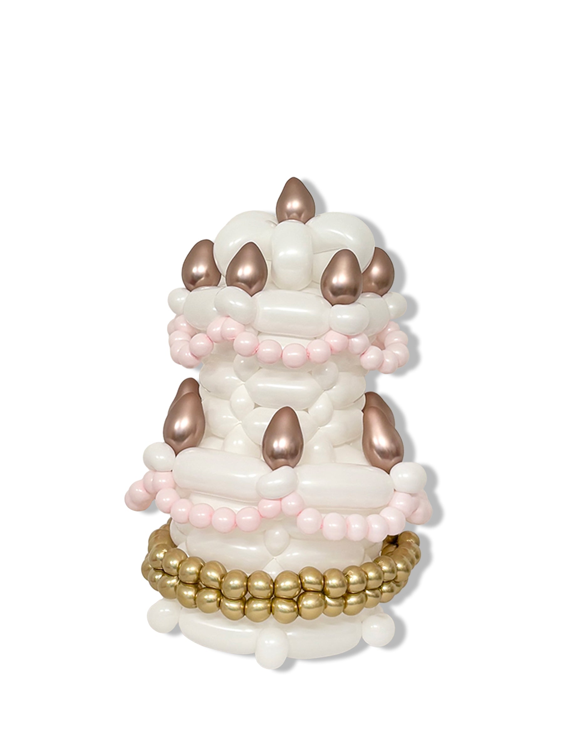 キャンドルタワーケーキ（ホワイト）