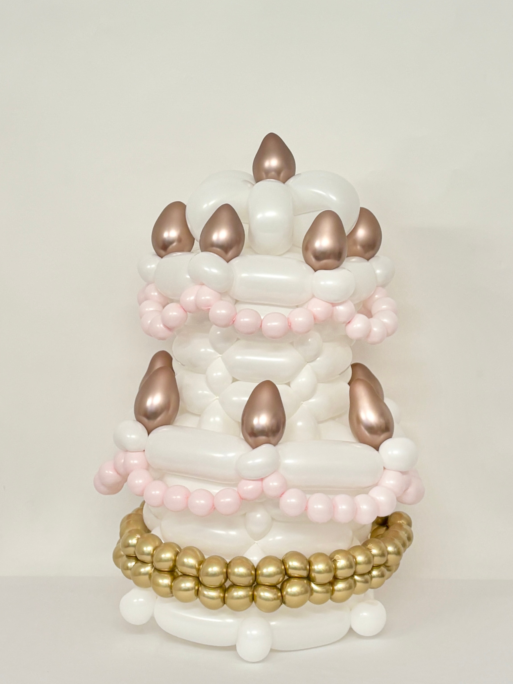 キャンドルタワーケーキ（ホワイト）