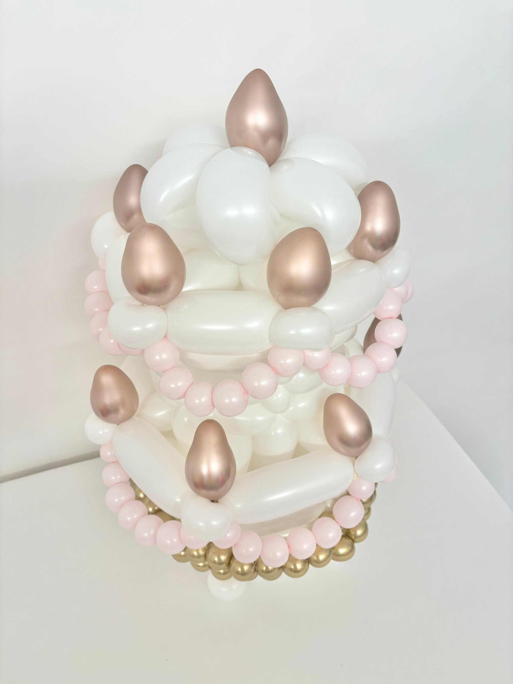 キャンドルタワーケーキ（ホワイト）