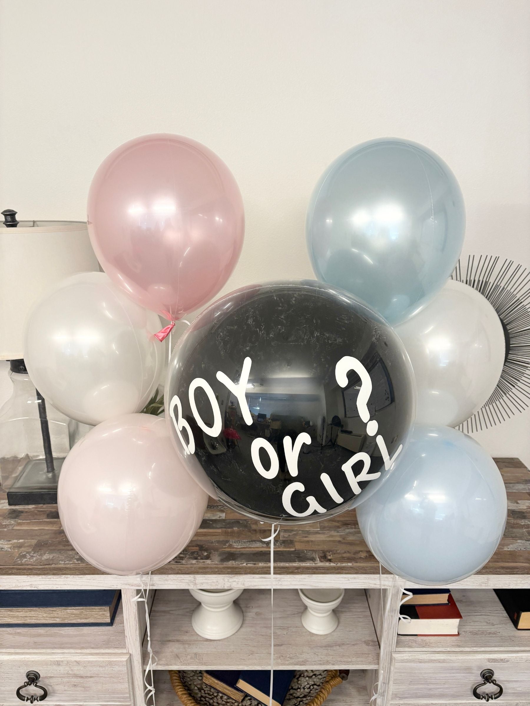 ジェンダーリビールバルーン