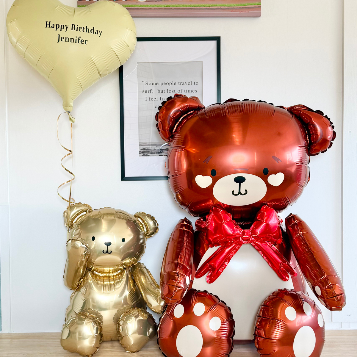 ディアーベアーセット (ブラウン)｜JEFFERSON'S BALLOON | 渋谷の