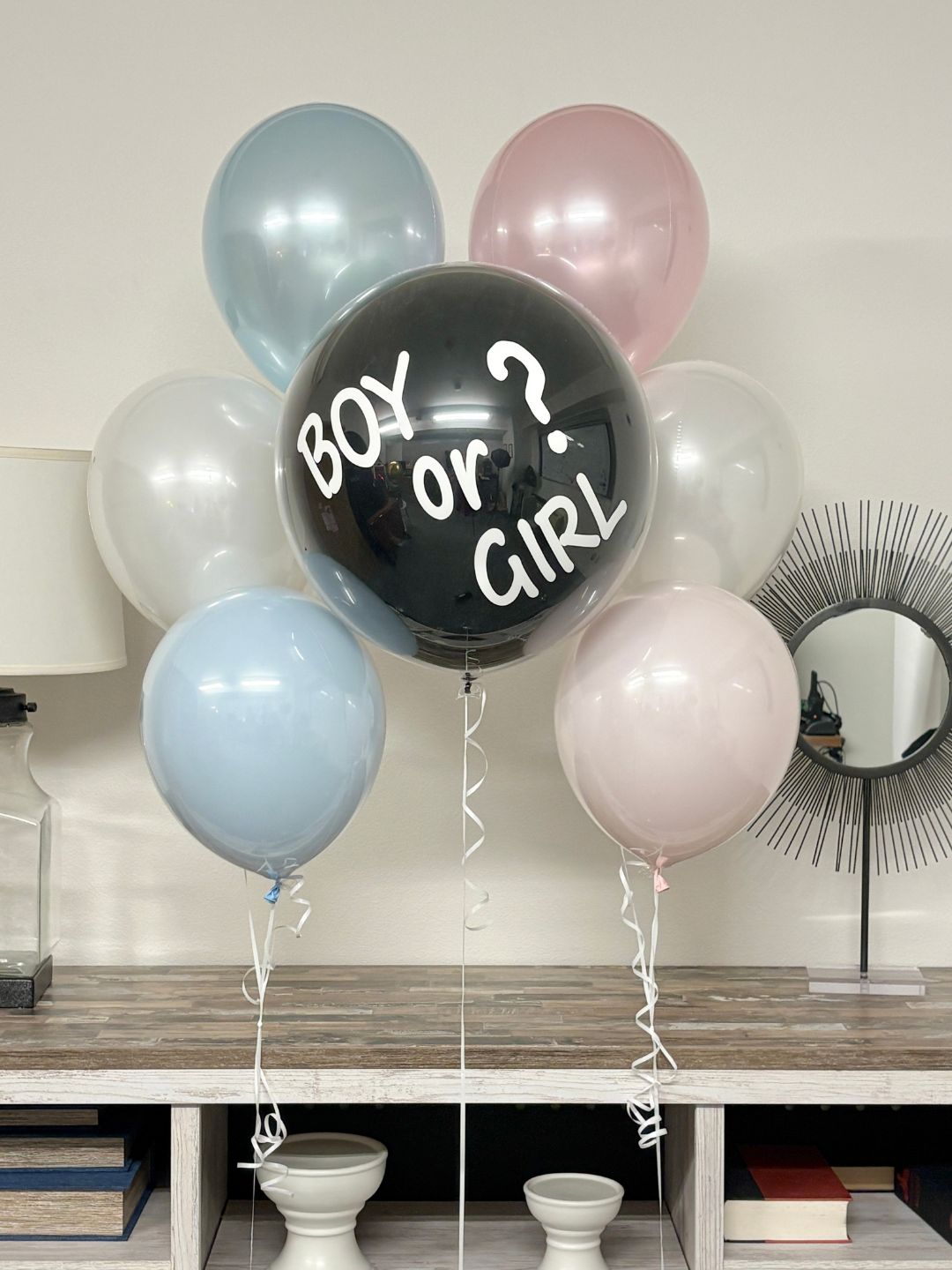 ジェンダーリビールバルーン