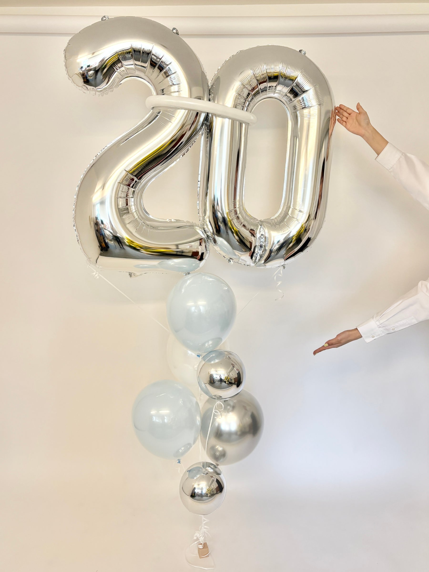 #色_マカロンブルー/シルバー