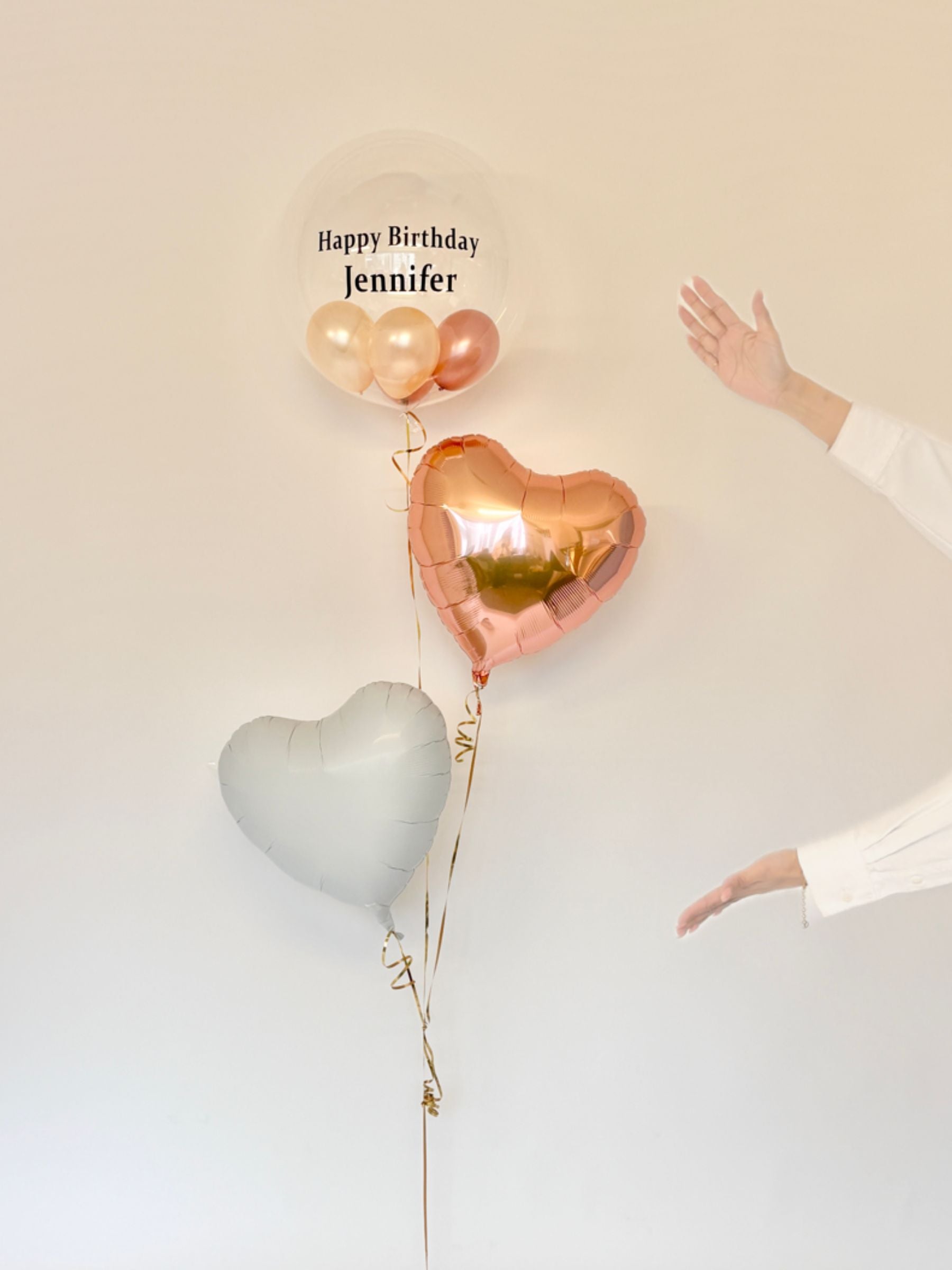 #色_ホワイト/サーモンピンク