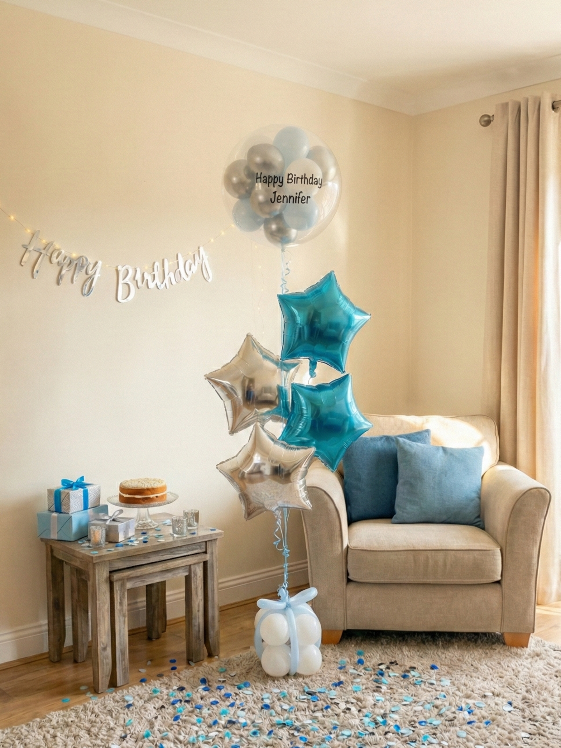 #色_ライトブルー/シルバー