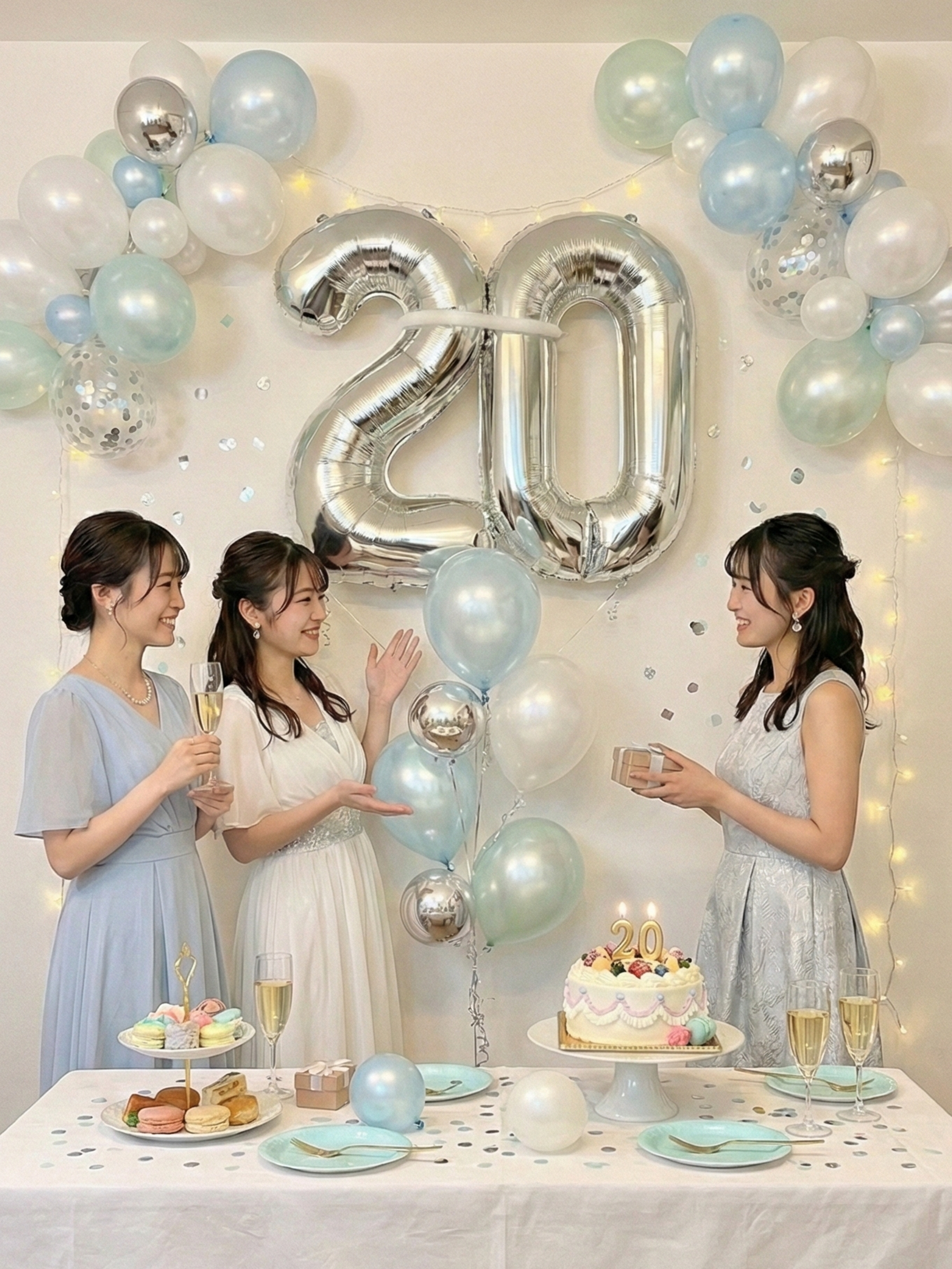 #色_パールブルー/ミント