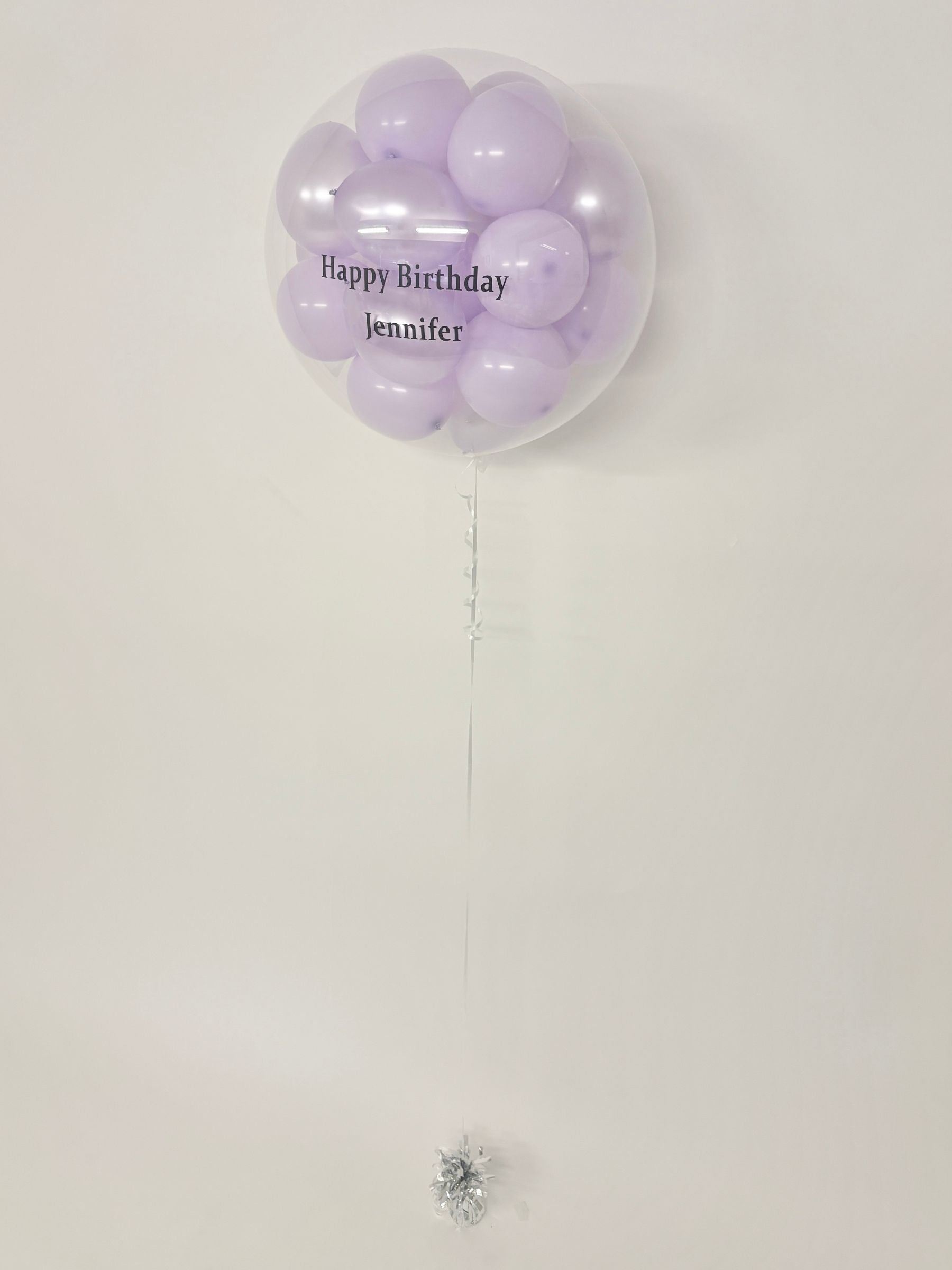 カラーバブルバルーンL(パープル)