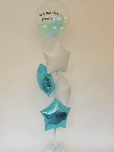 #色_ライトブルー/ホワイト