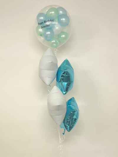 #色_ライトブルー/ホワイト